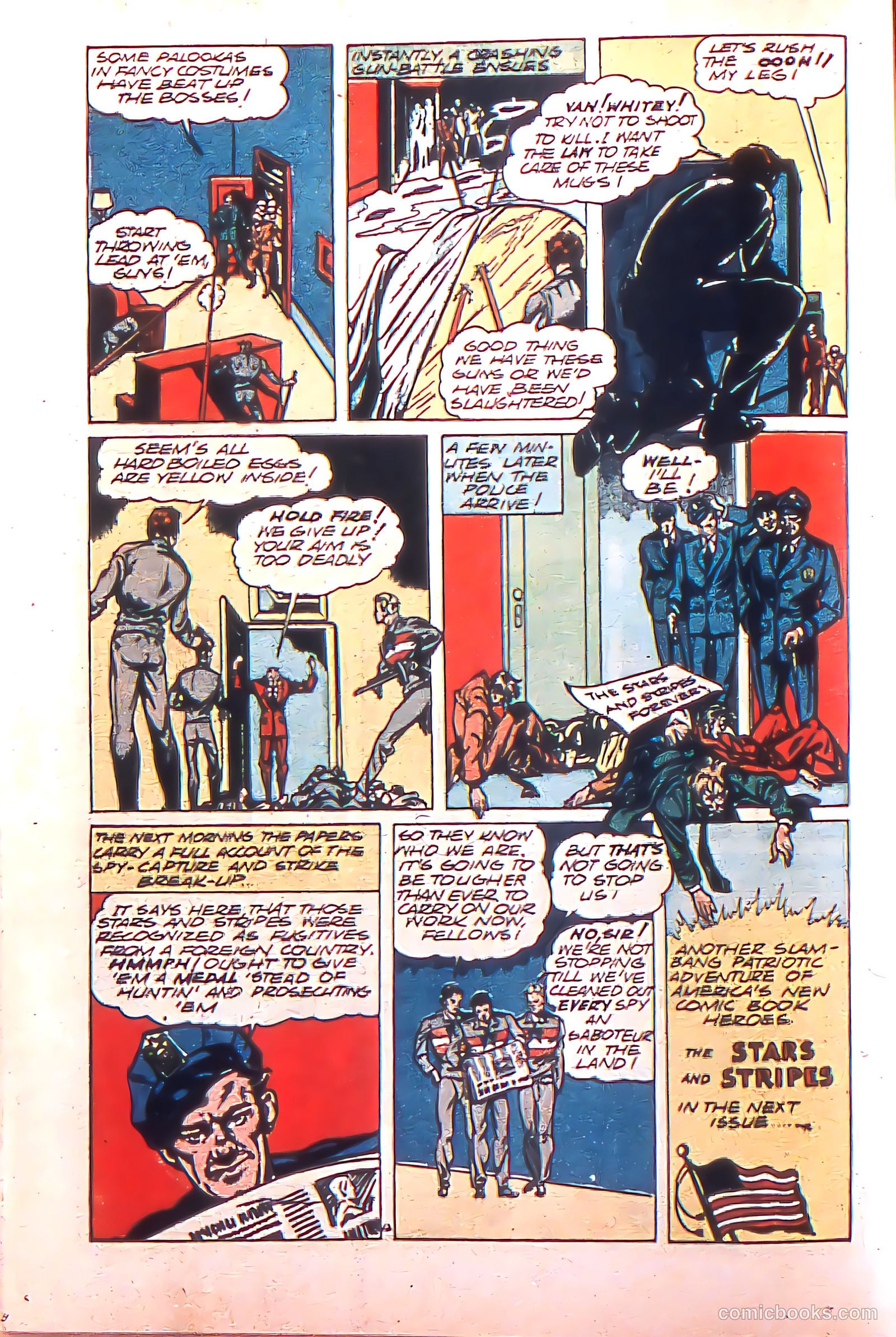 Stars and Stripes Comics #4 (1941) — page 15 of 67