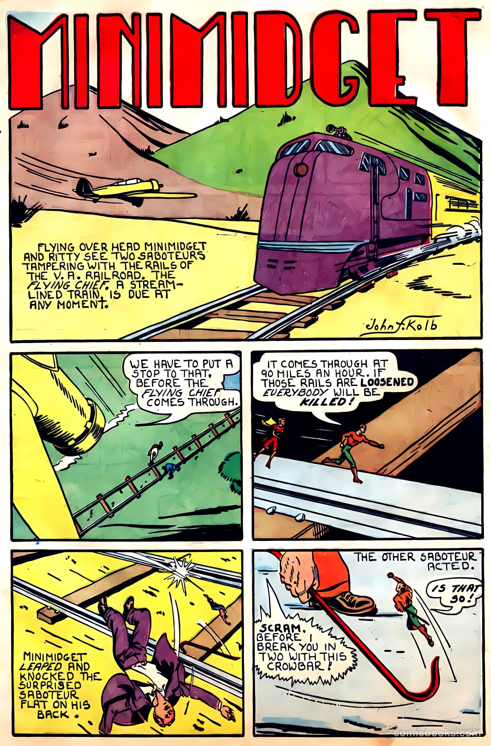 Stars and Stripes Comics #4 (1941) — page 16 of 67