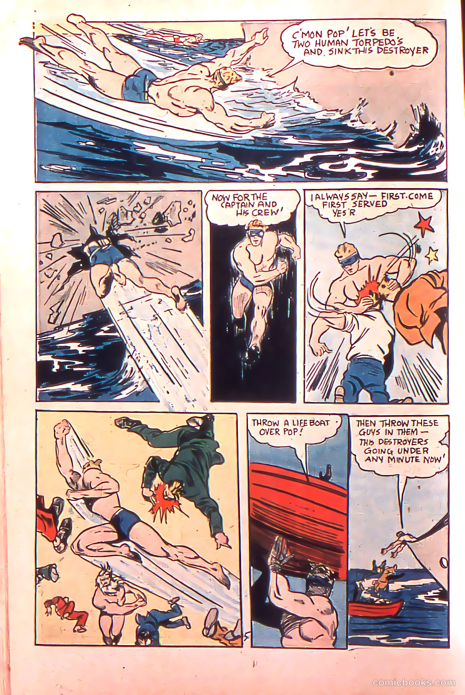 Stars and Stripes Comics #4 (1941) — page 29 of 67