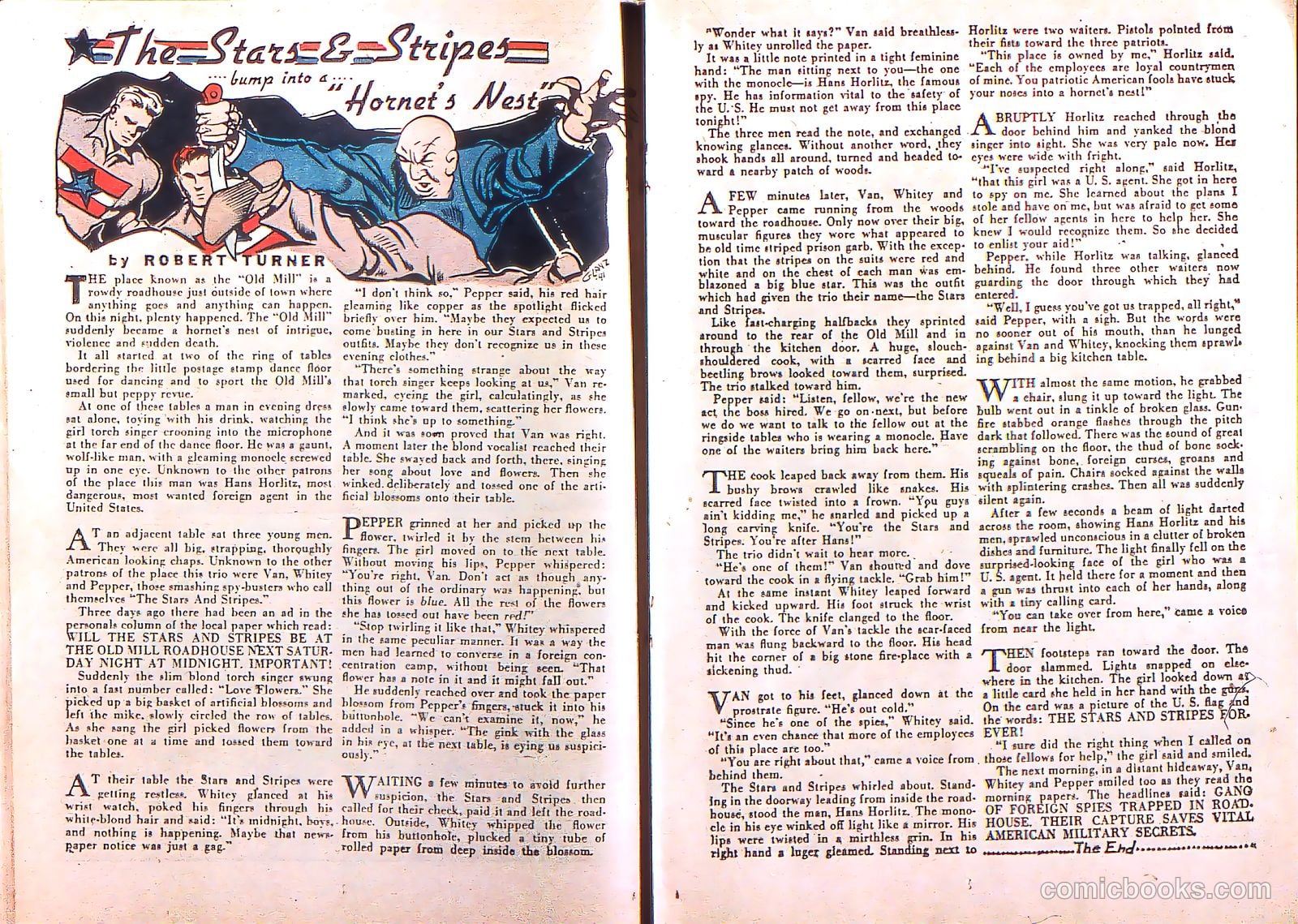 Stars and Stripes Comics #4 (1941) — page 33 of 67