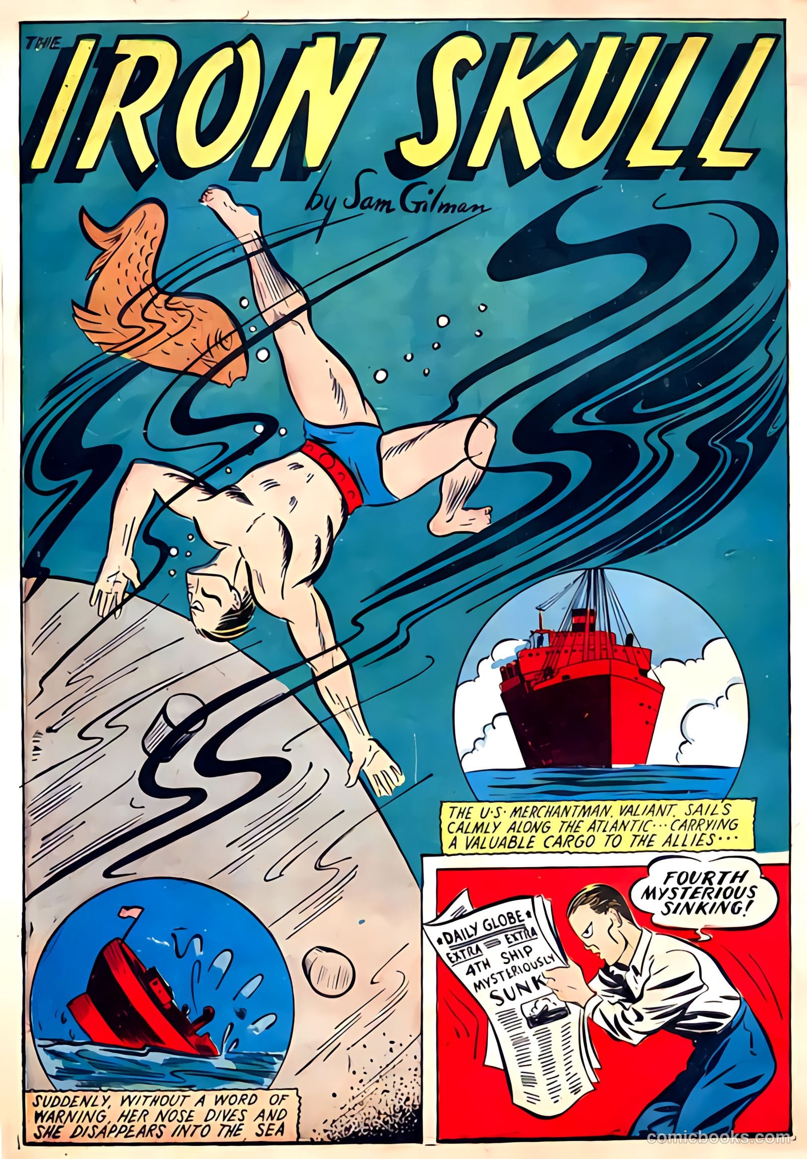 Stars and Stripes Comics #4 (1941) — page 34 of 67