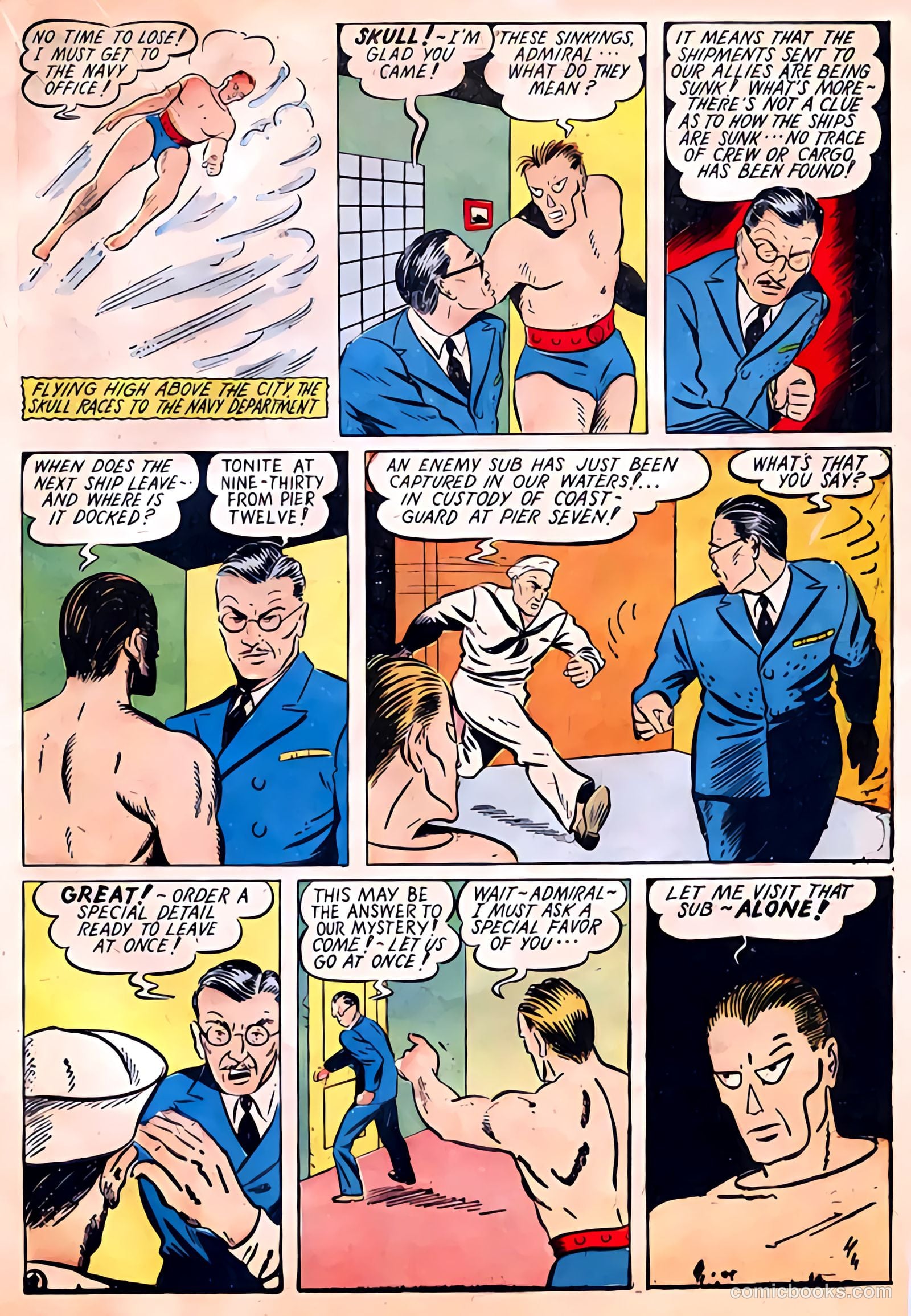 Stars and Stripes Comics #4 (1941) — page 35 of 67