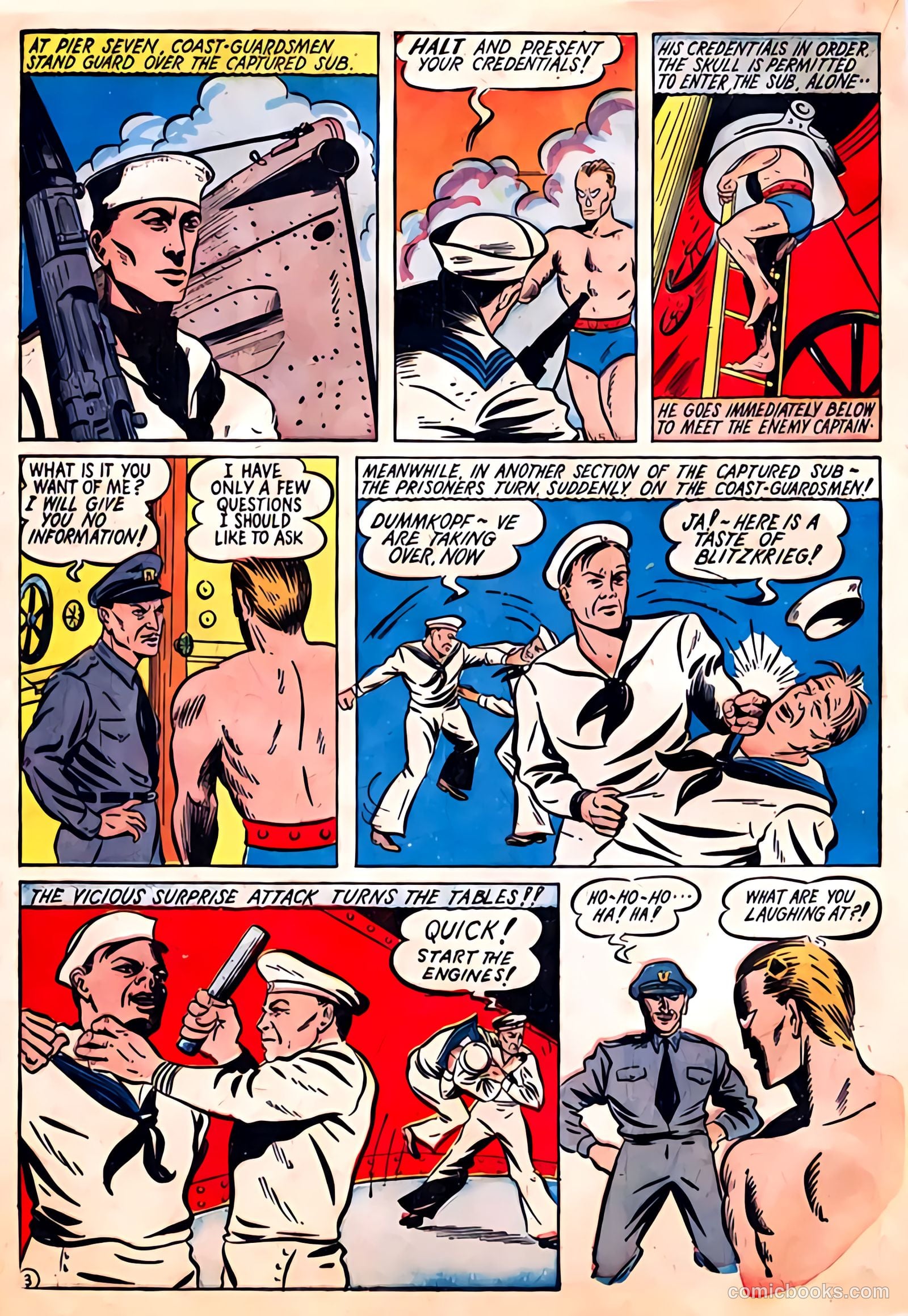 Stars and Stripes Comics #4 (1941) — page 36 of 67