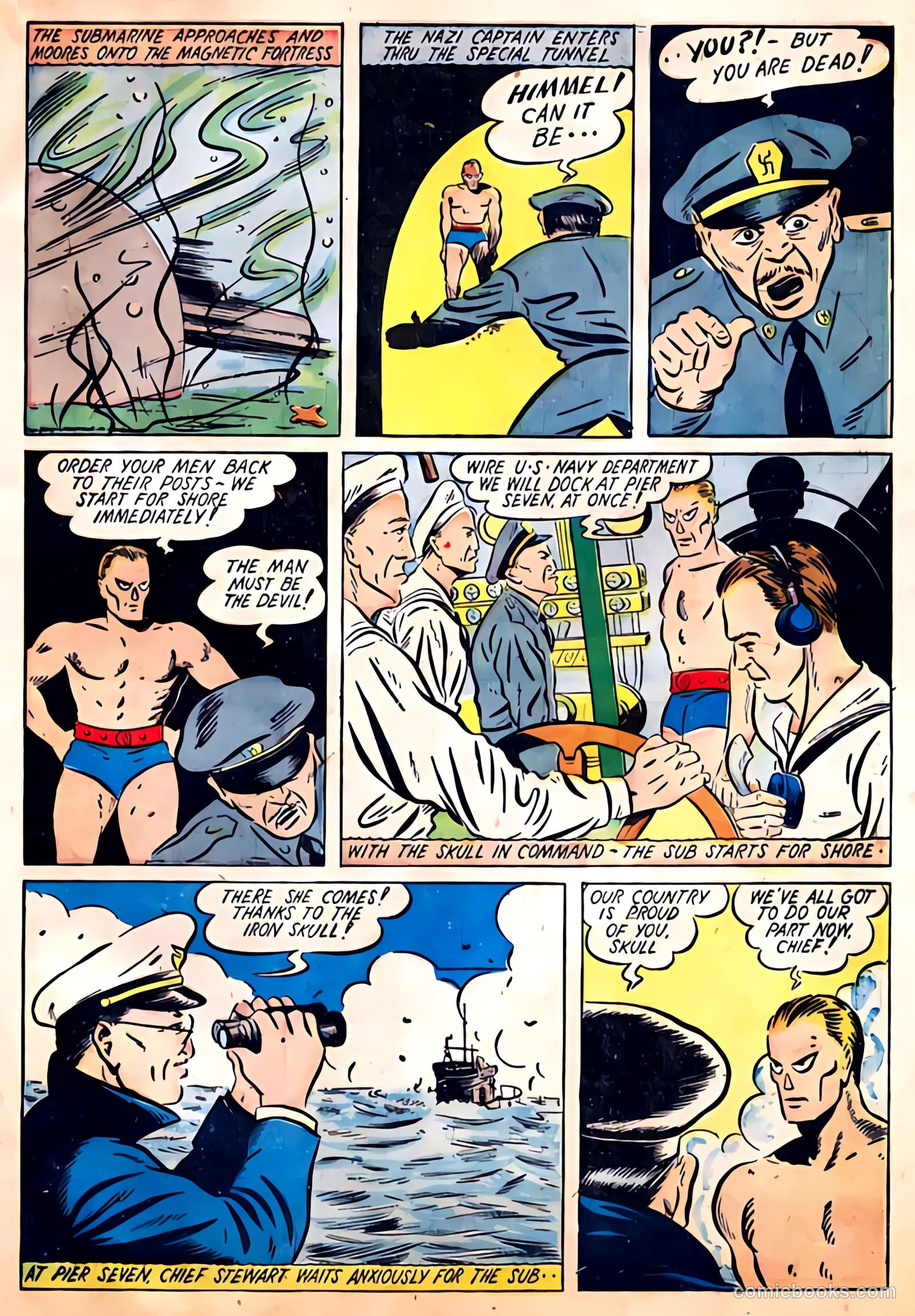 Stars and Stripes Comics #4 (1941) — page 41 of 67