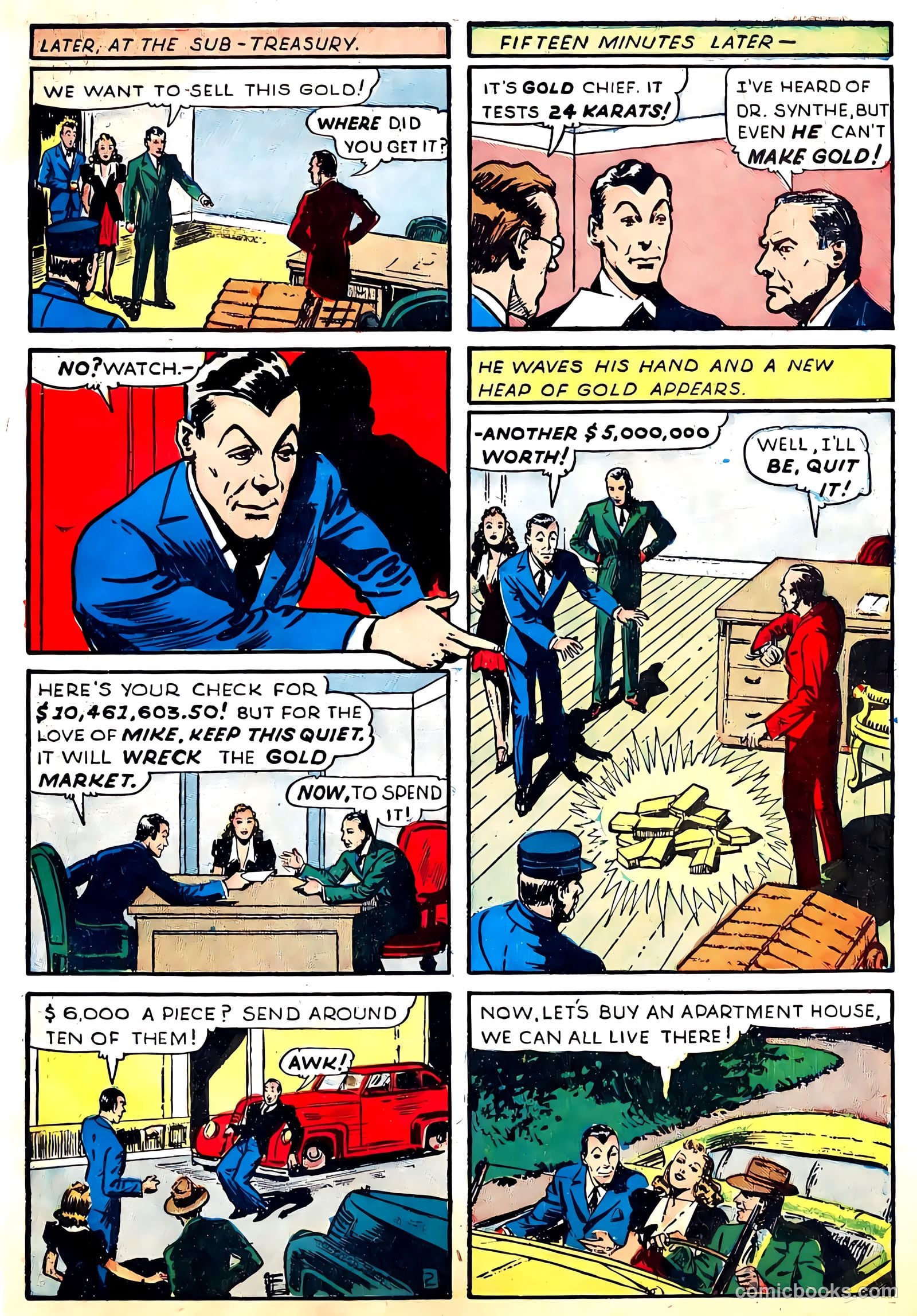 Stars and Stripes Comics #4 (1941) — page 51 of 67