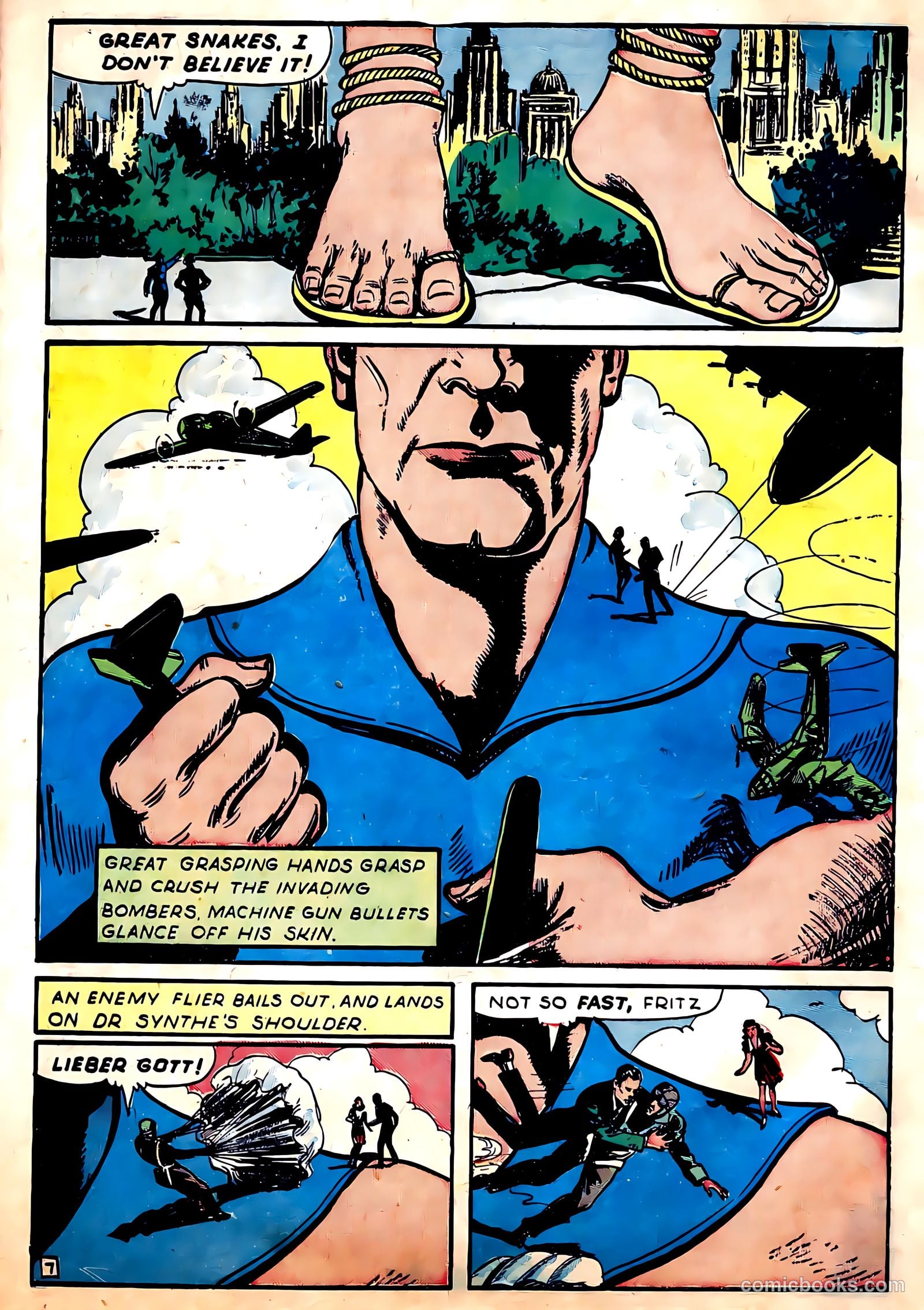 Stars and Stripes Comics #4 (1941) — page 56 of 67