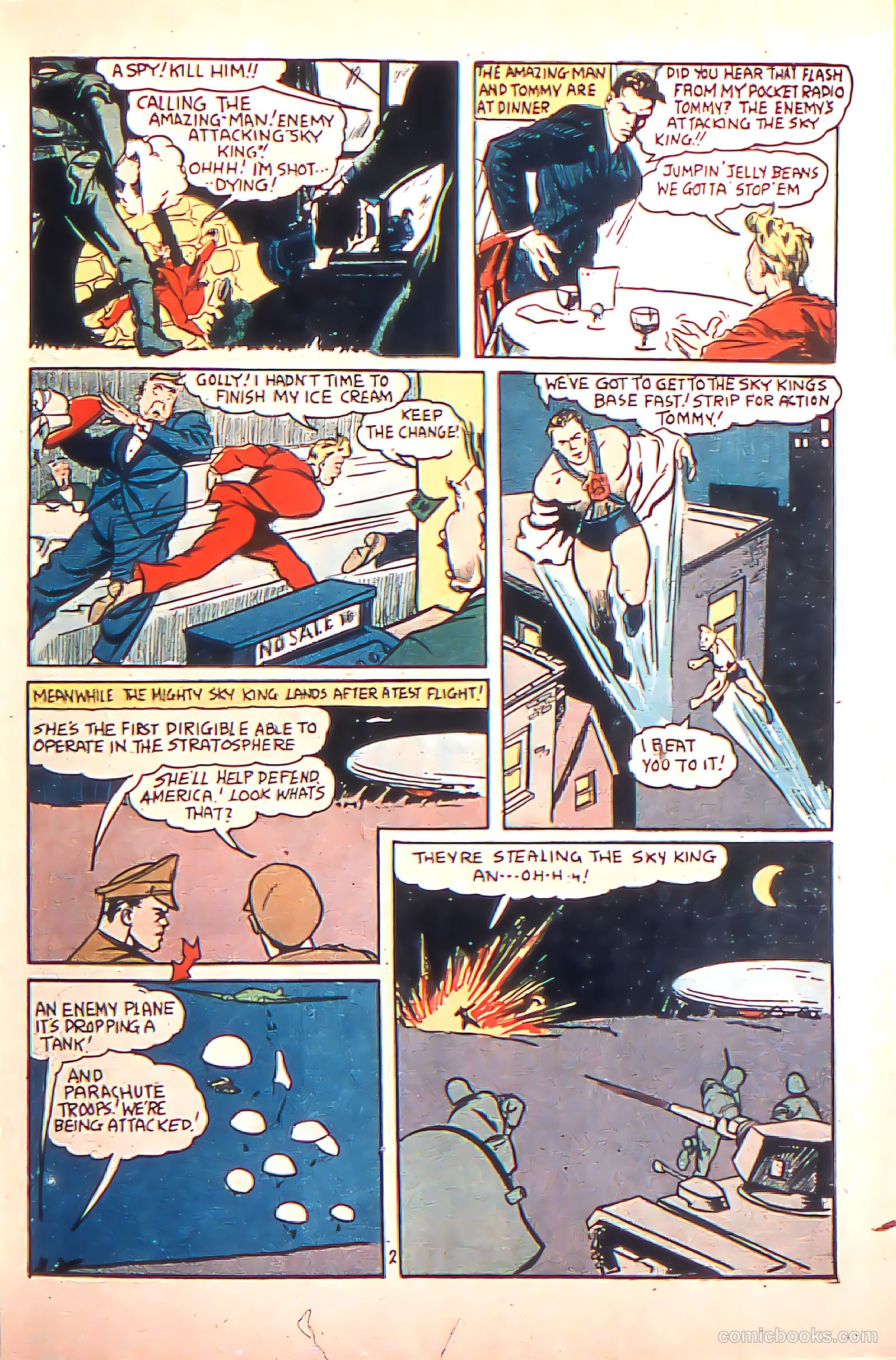 Stars and Stripes Comics #4 (1941) — page 59 of 67