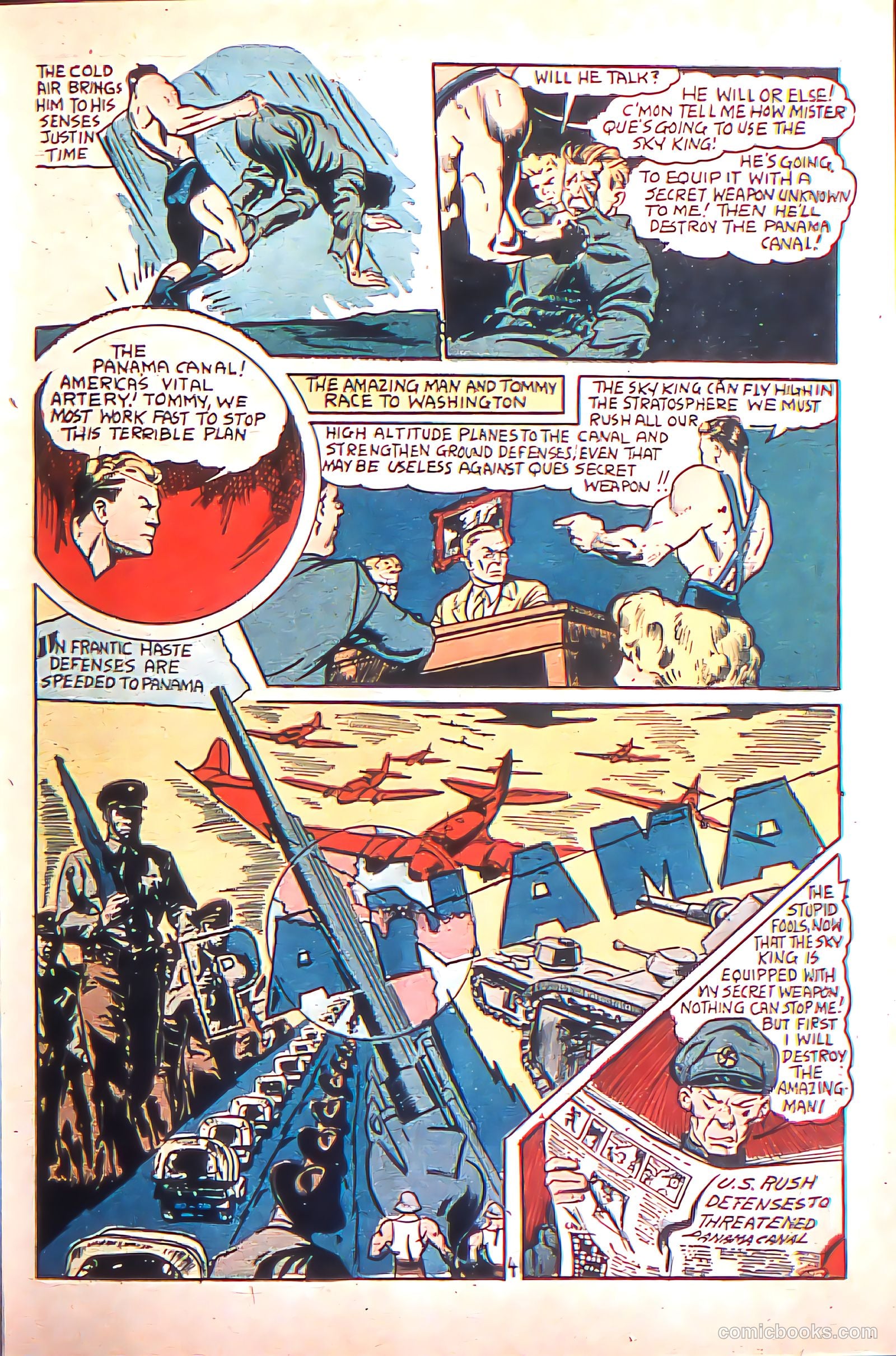 Stars and Stripes Comics #4 (1941) — page 61 of 67