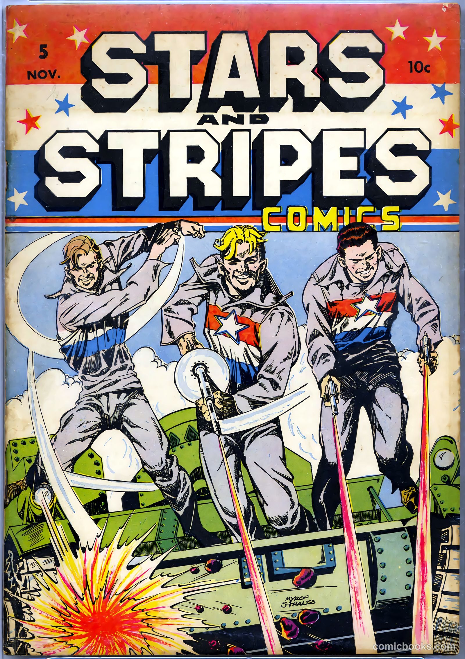 Stars and Stripes Comics #5