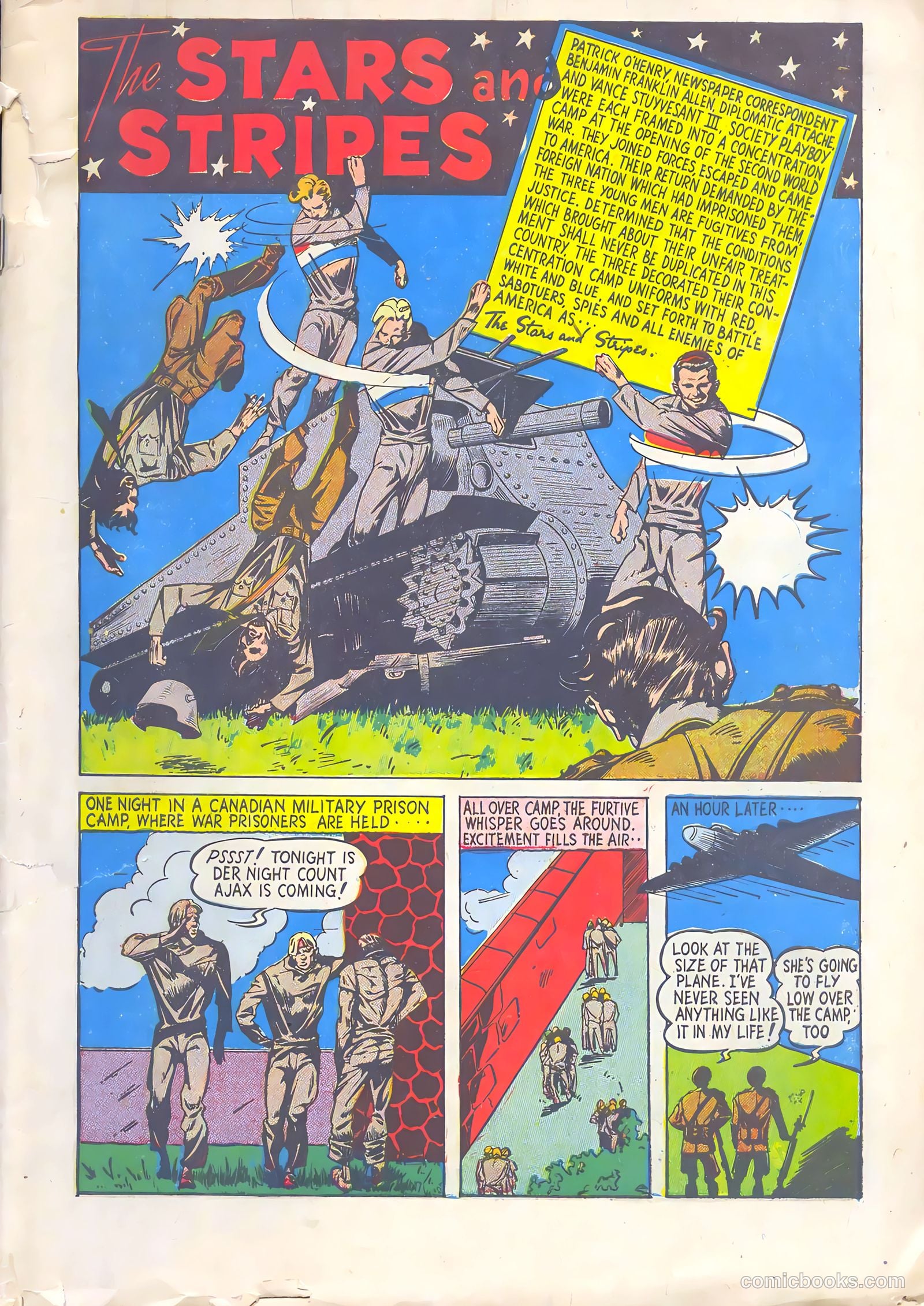 Stars and Stripes Comics #5 (1941) — page 3 of 69