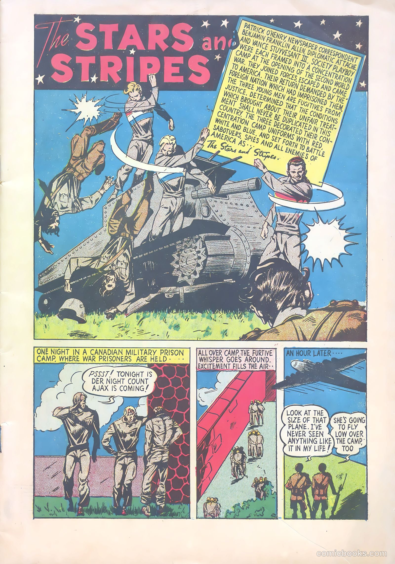 Stars and Stripes Comics #5 (1941) — page 4 of 69