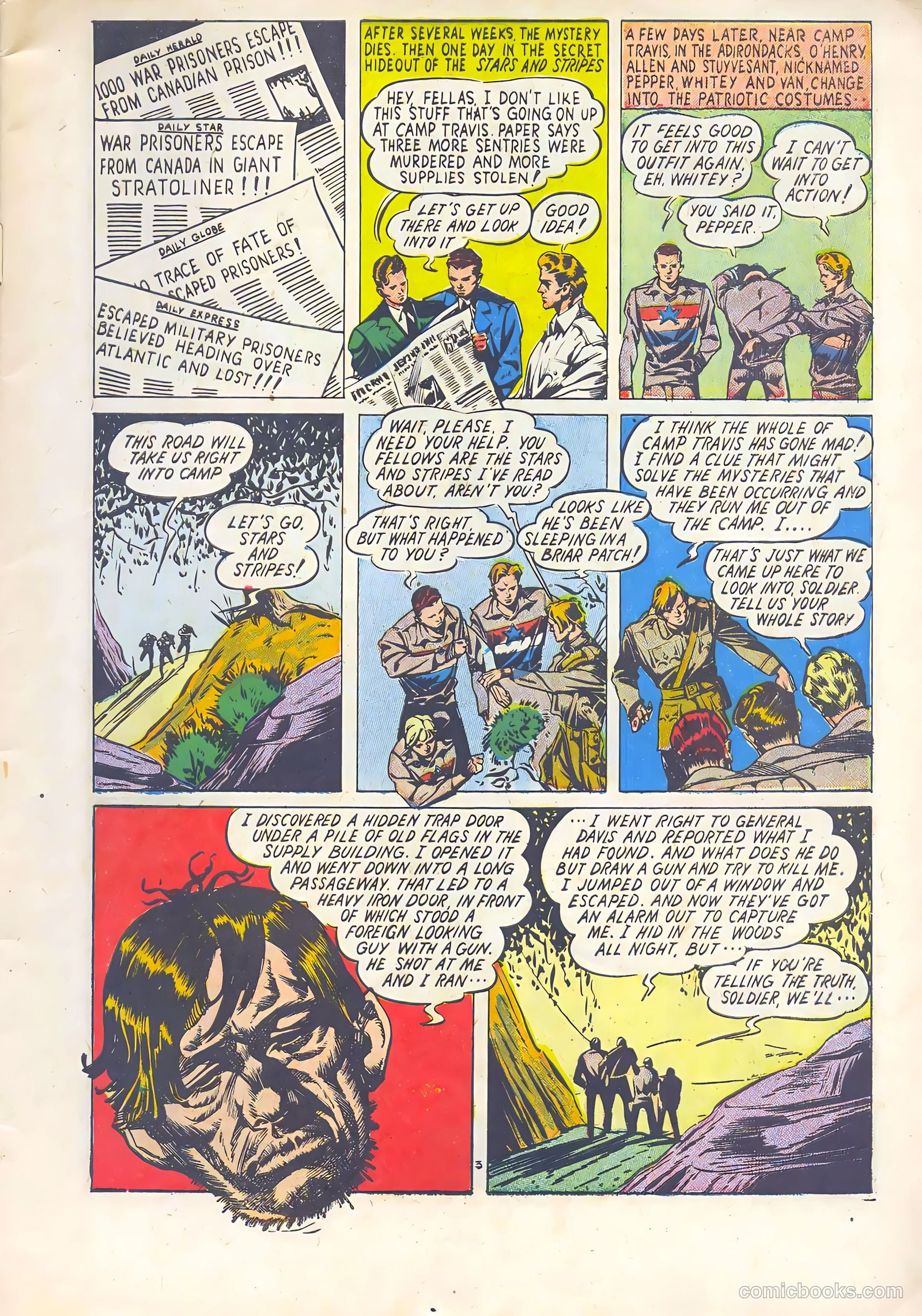 Stars and Stripes Comics #5 (1941) — page 6 of 69