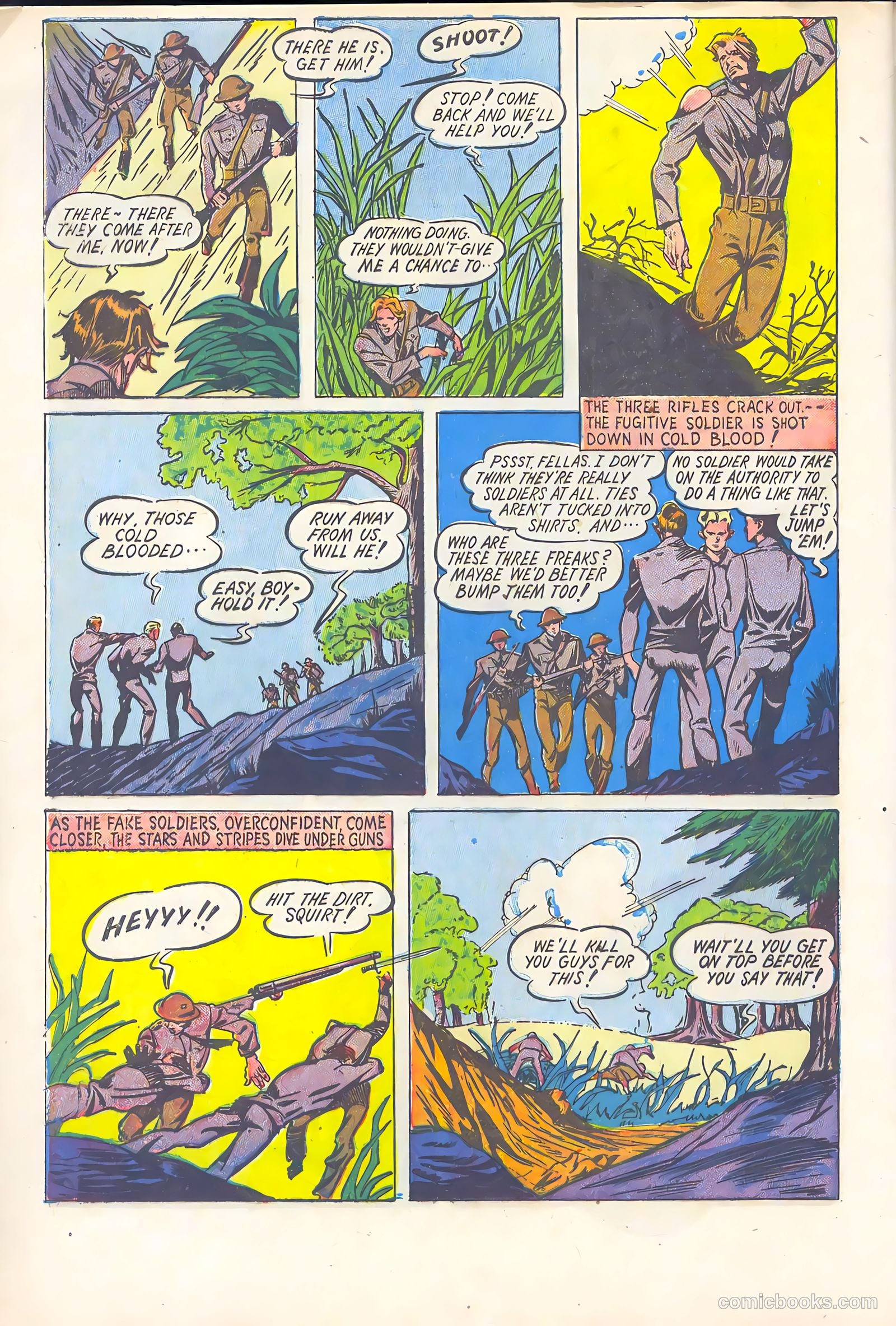 Stars and Stripes Comics #5 (1941) — page 7 of 69