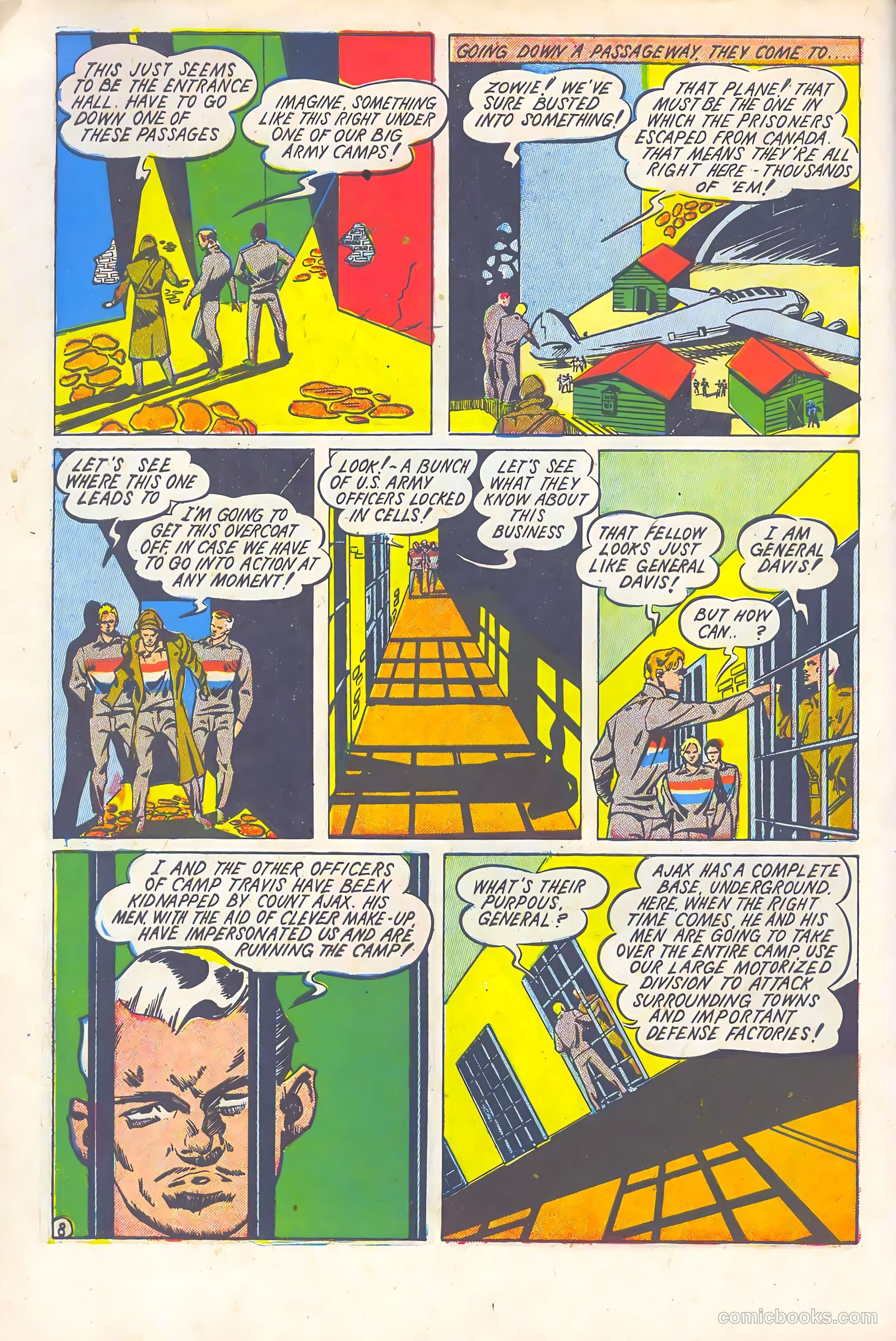 Stars and Stripes Comics #5 (1941) — page 11 of 69