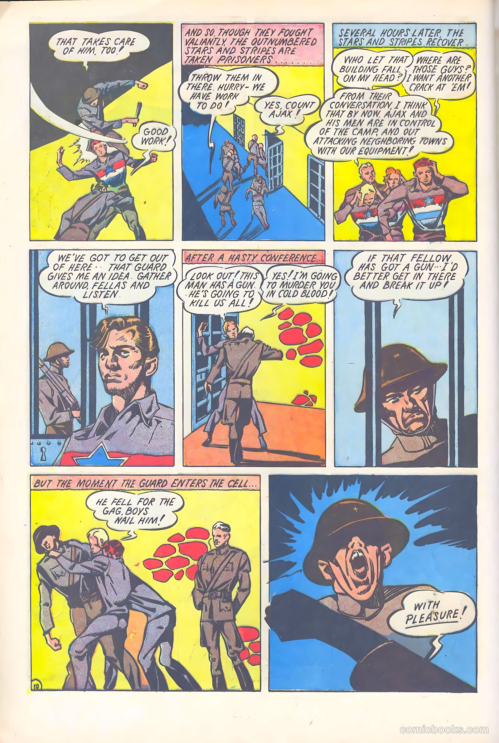 Stars and Stripes Comics #5 (1941) — page 13 of 69