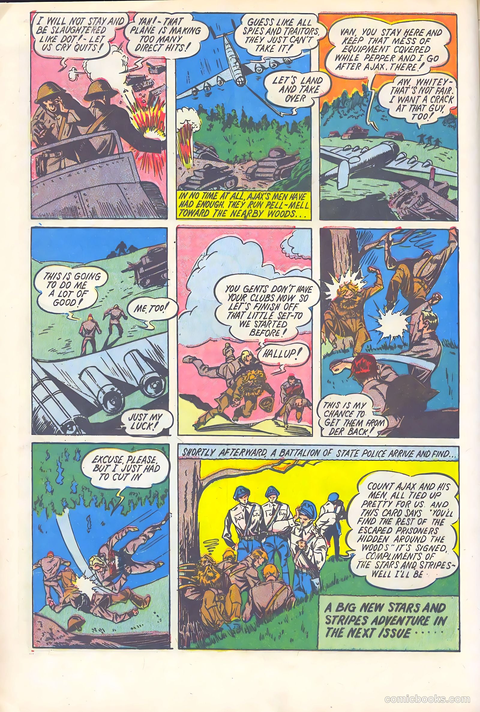 Stars and Stripes Comics #5 (1941) — page 15 of 69