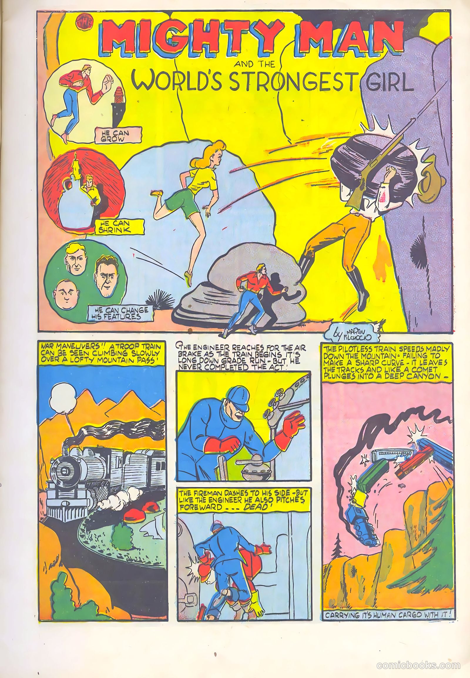 Stars and Stripes Comics #5 (1941) — page 16 of 69