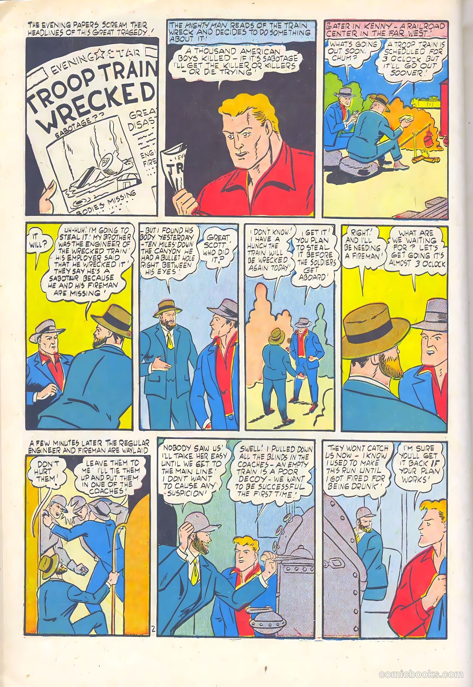 Stars and Stripes Comics #5 (1941) — page 17 of 69