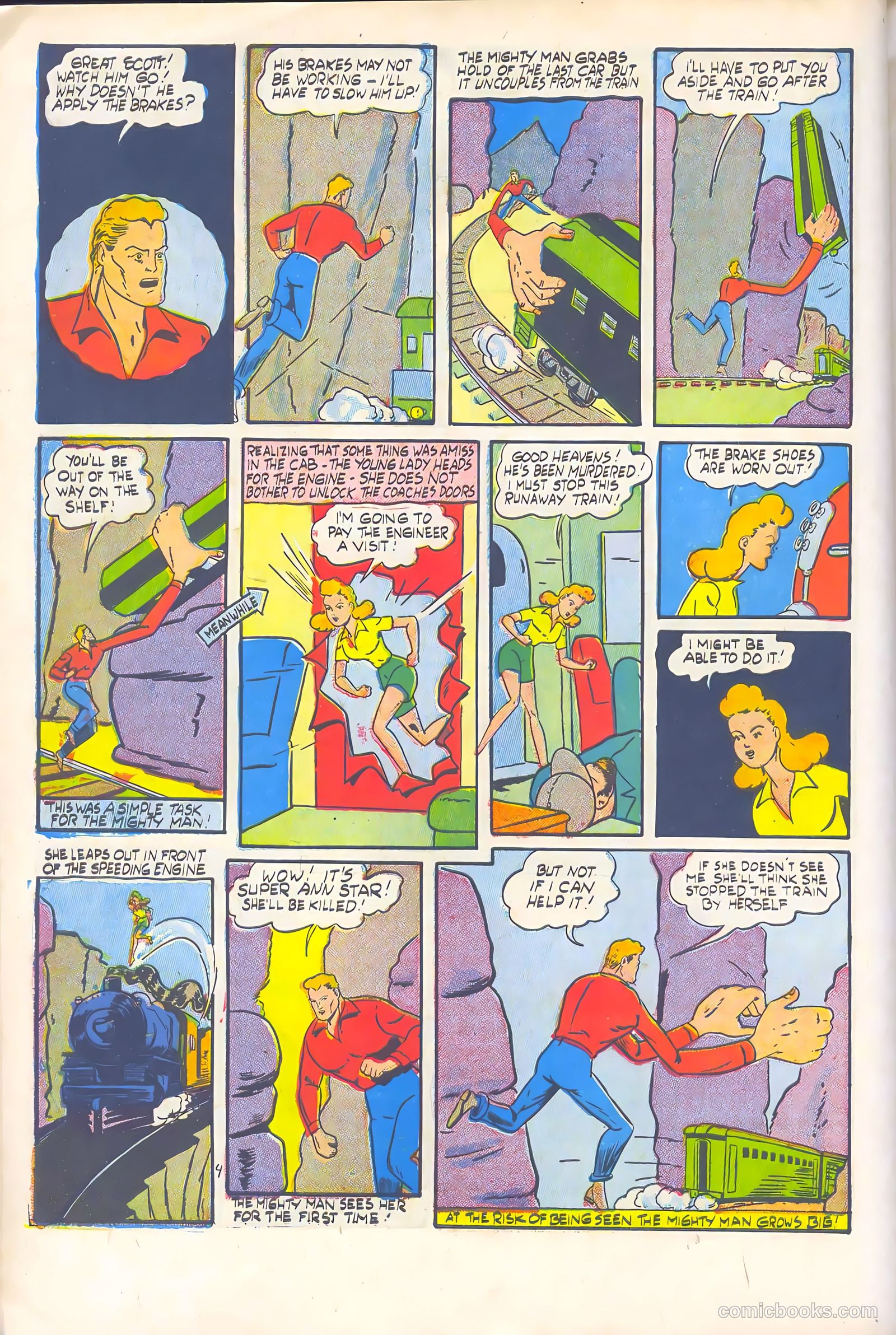 Stars and Stripes Comics #5 (1941) — page 19 of 69