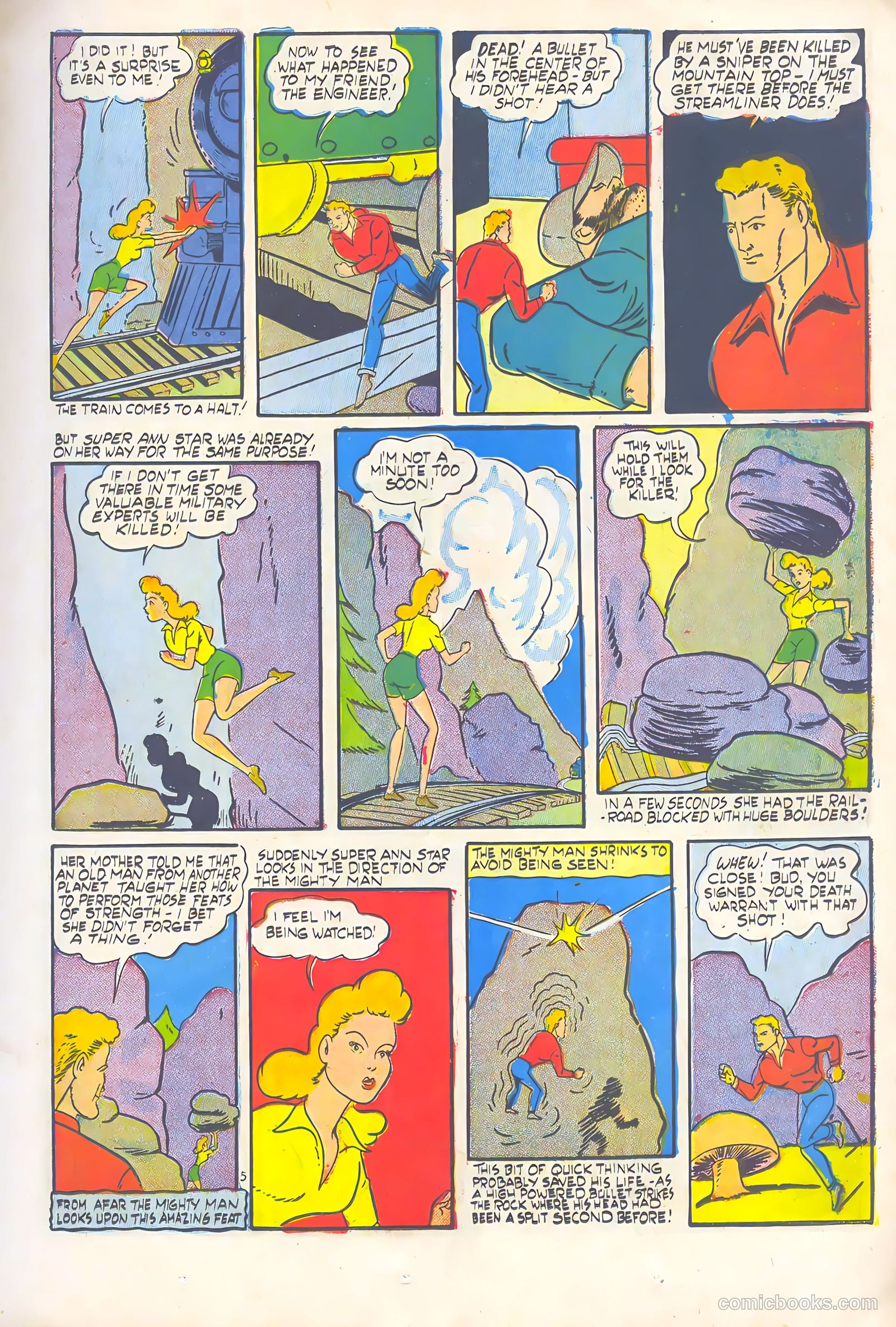 Stars and Stripes Comics #5 (1941) — page 20 of 69