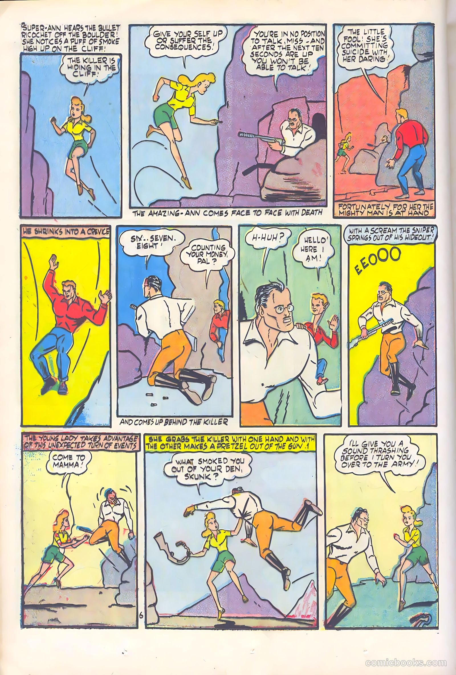 Stars and Stripes Comics #5 (1941) — page 21 of 69