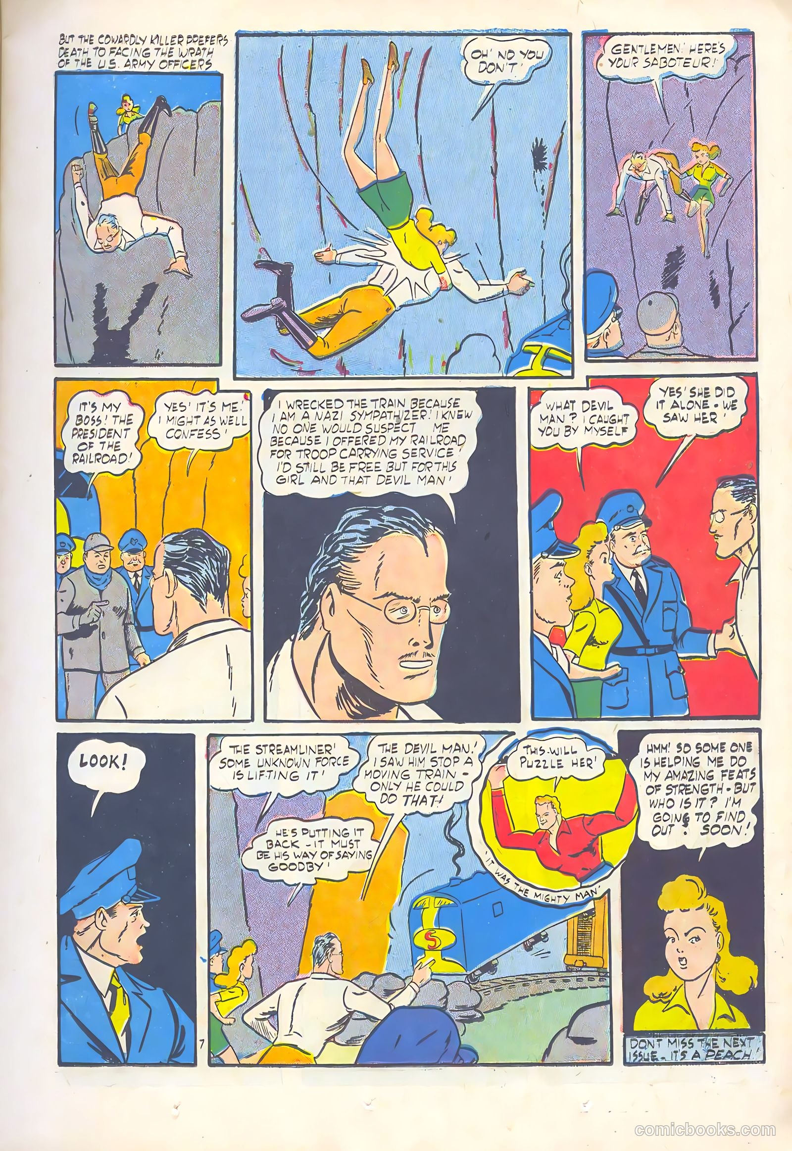 Stars and Stripes Comics #5 (1941) — page 22 of 69