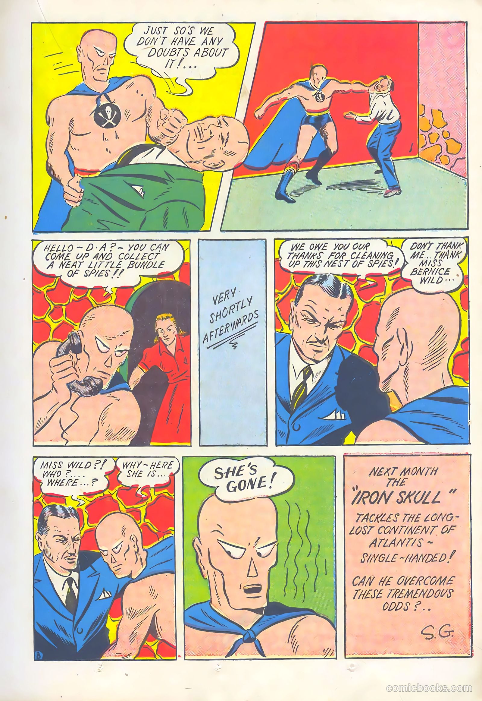 Stars and Stripes Comics #5 (1941) — page 32 of 69