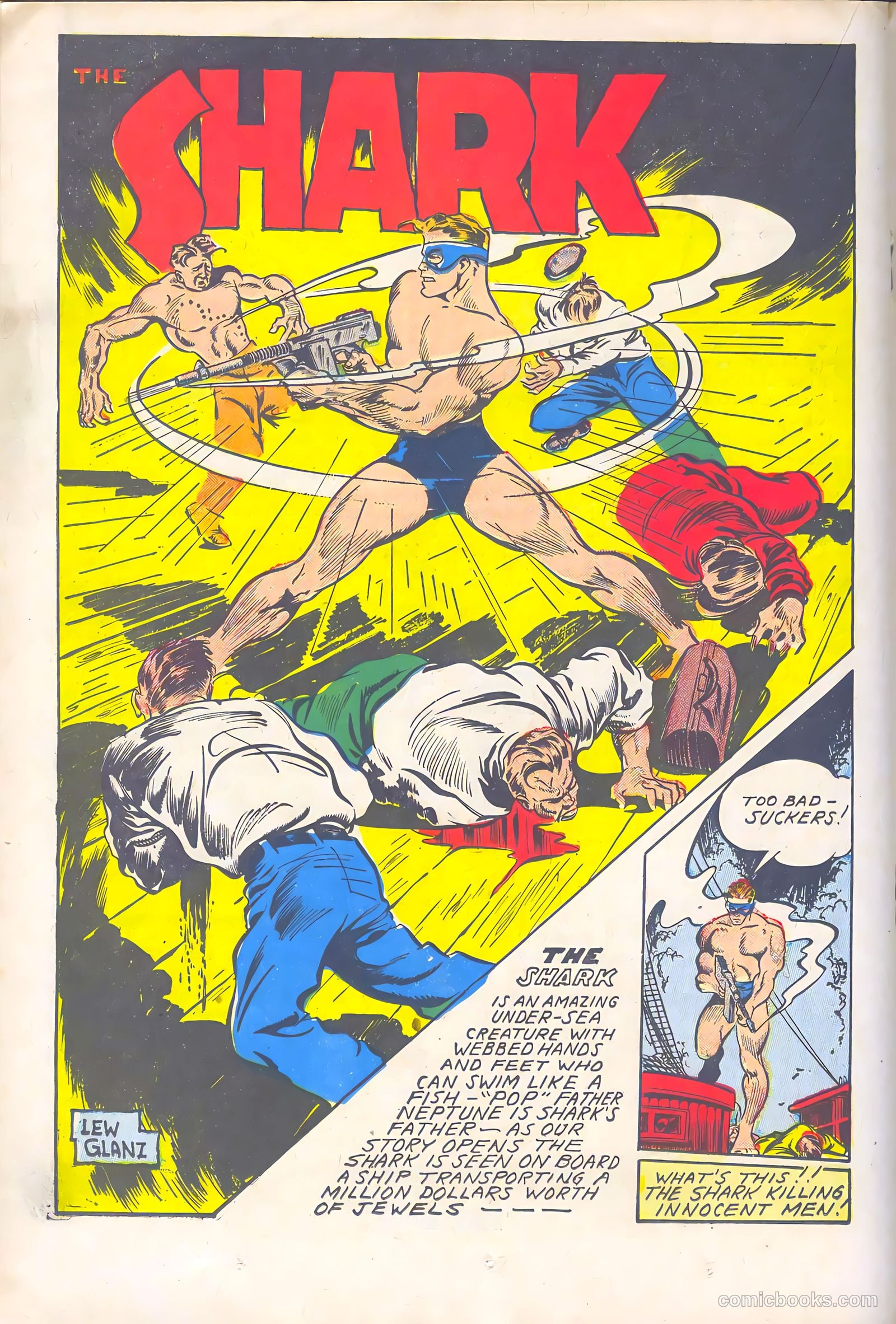 Stars and Stripes Comics #5 (1941) — page 35 of 69