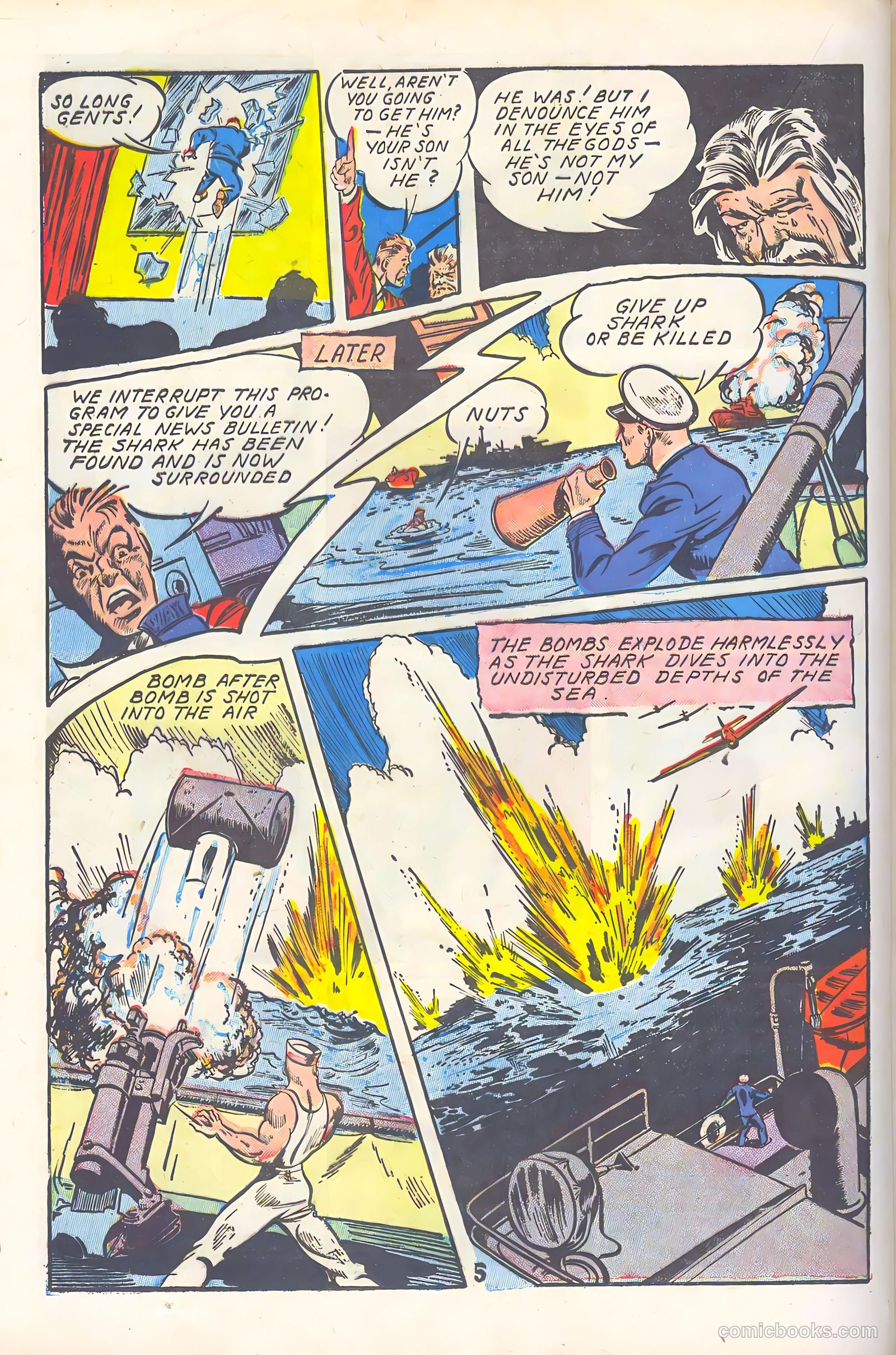 Stars and Stripes Comics #5 (1941) — page 39 of 69