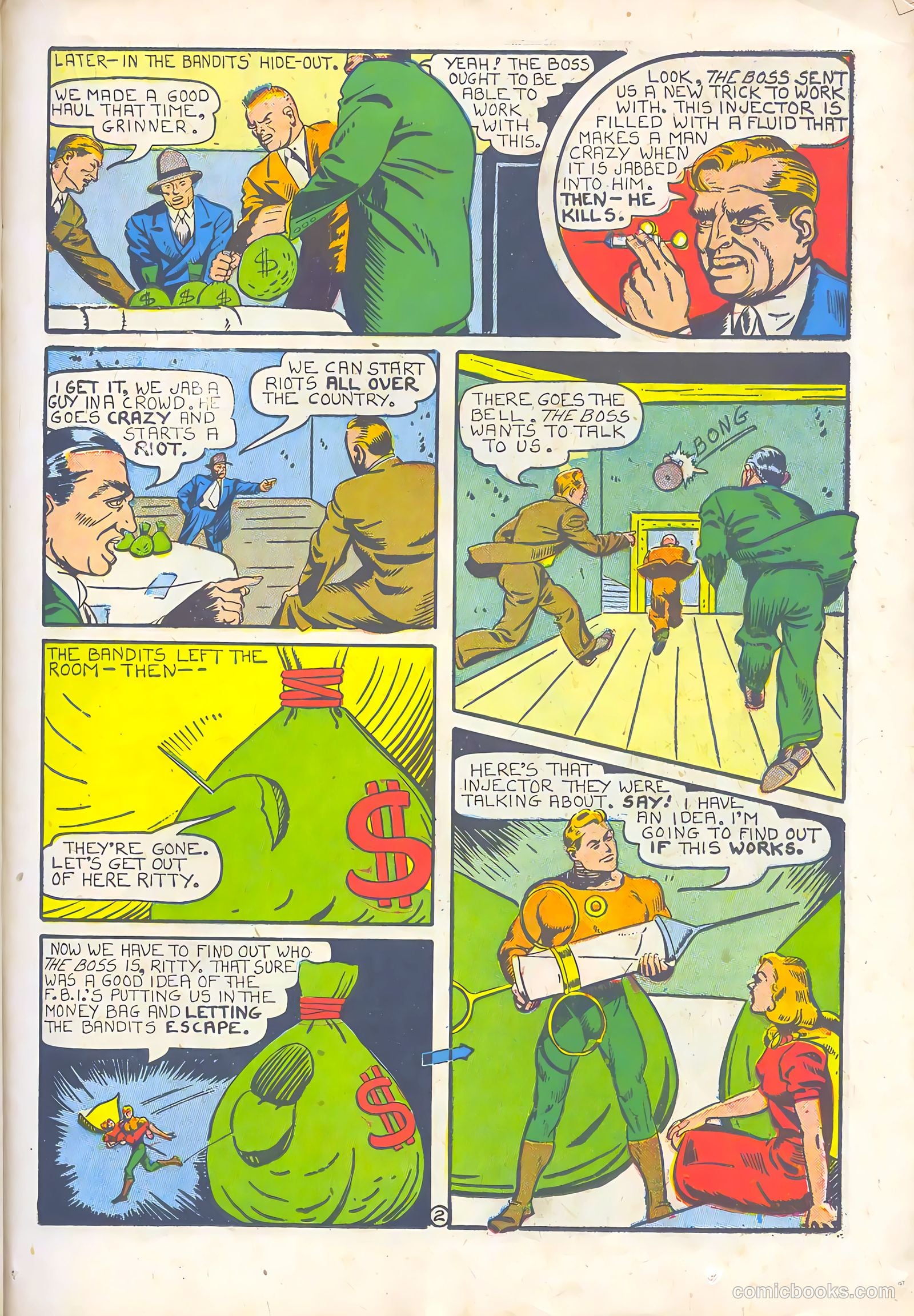 Stars and Stripes Comics #5 (1941) — page 44 of 69