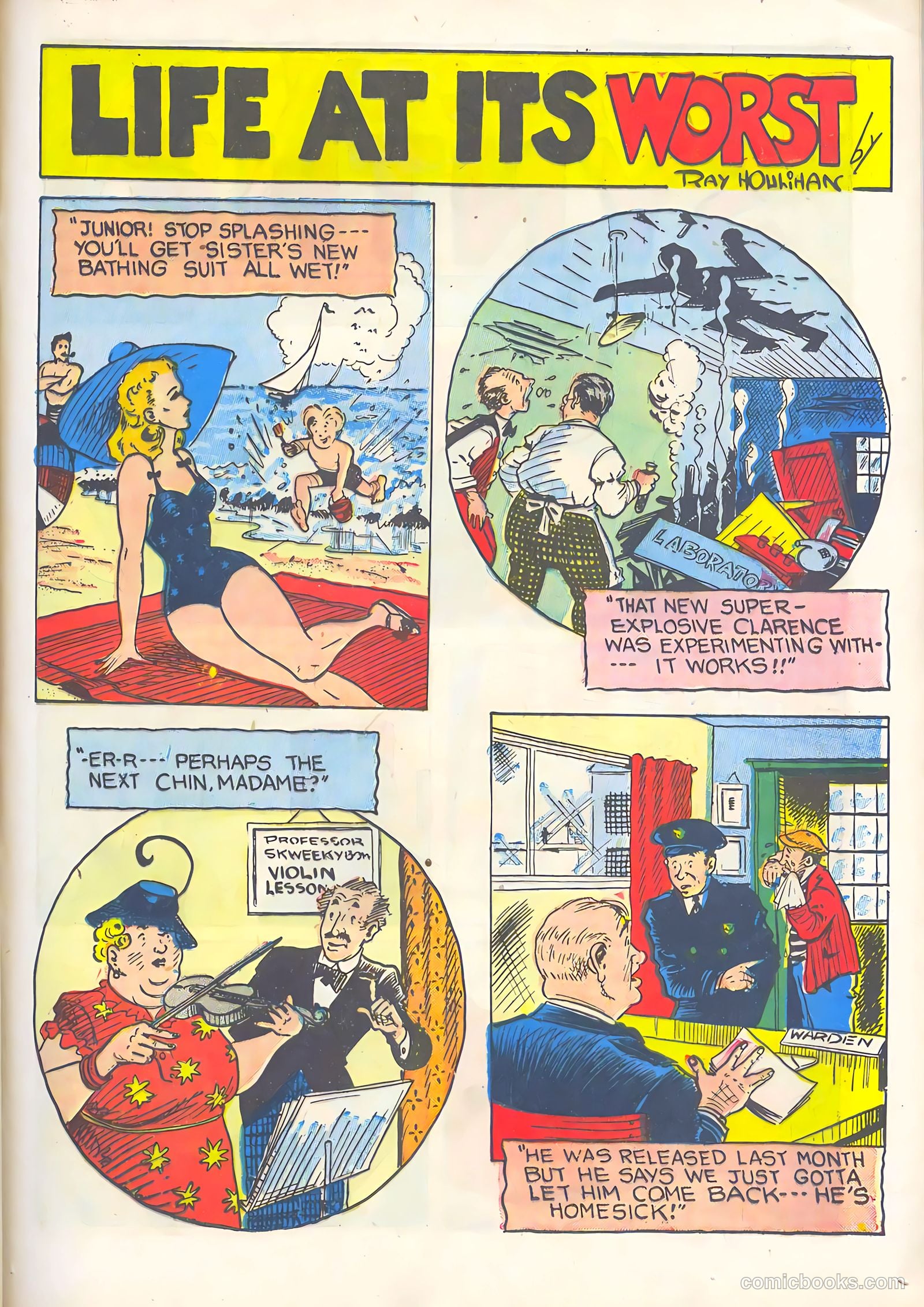 Stars and Stripes Comics #5 (1941) — page 50 of 69