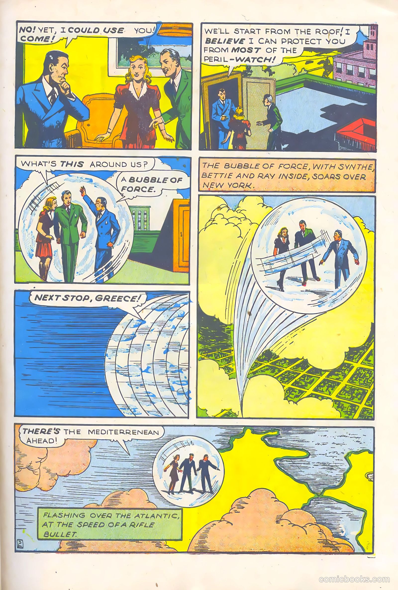 Stars and Stripes Comics #5 (1941) — page 52 of 69