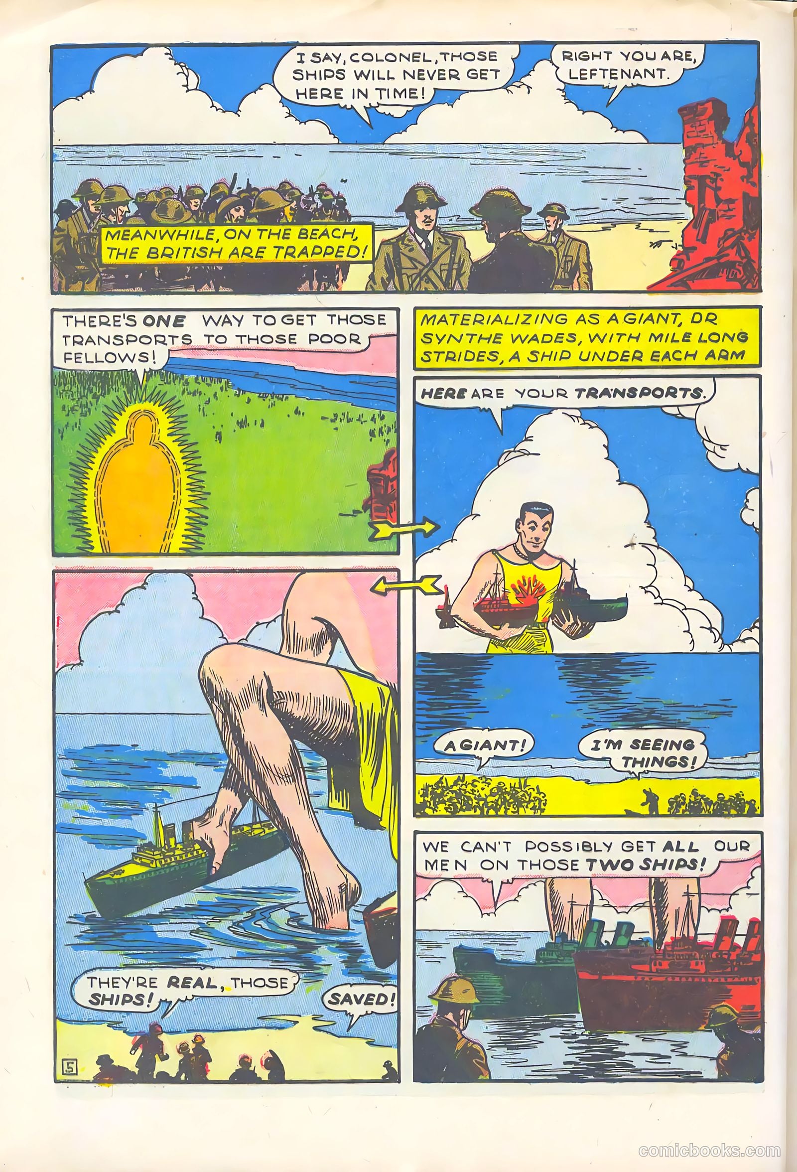 Stars and Stripes Comics #5 (1941) — page 55 of 69