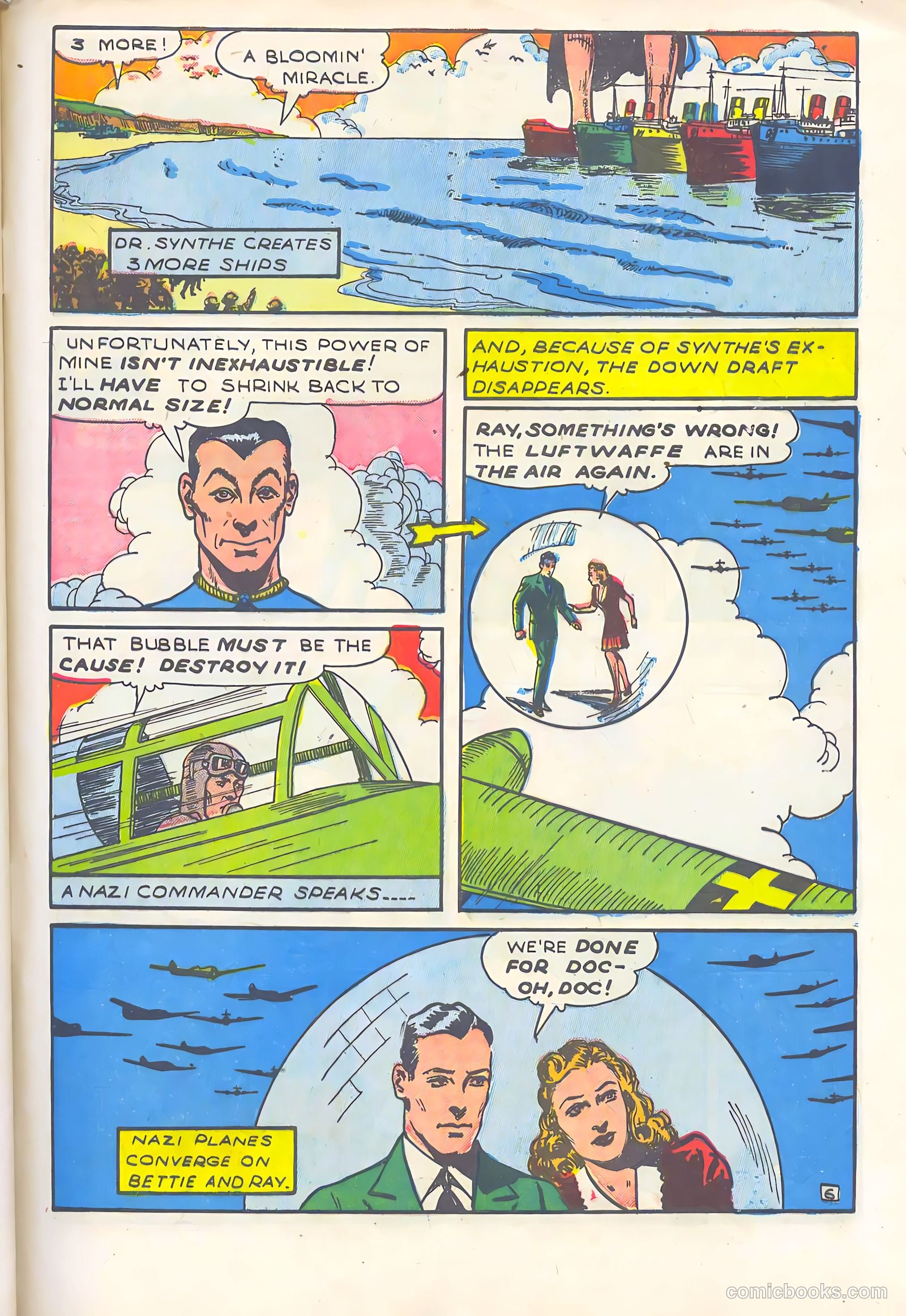 Stars and Stripes Comics #5 (1941) — page 56 of 69