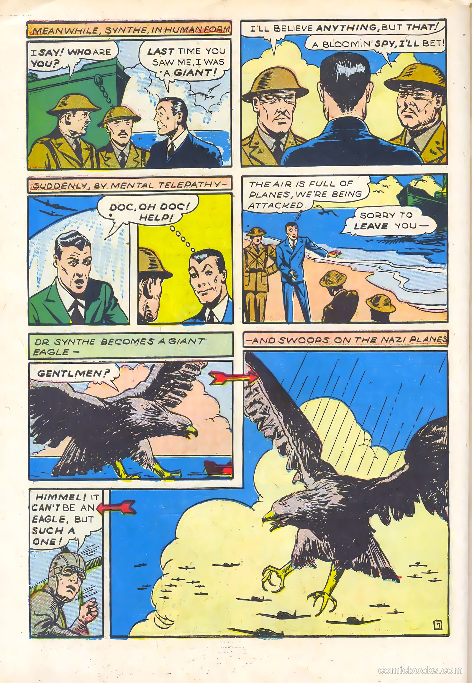 Stars and Stripes Comics #5 (1941) — page 57 of 69