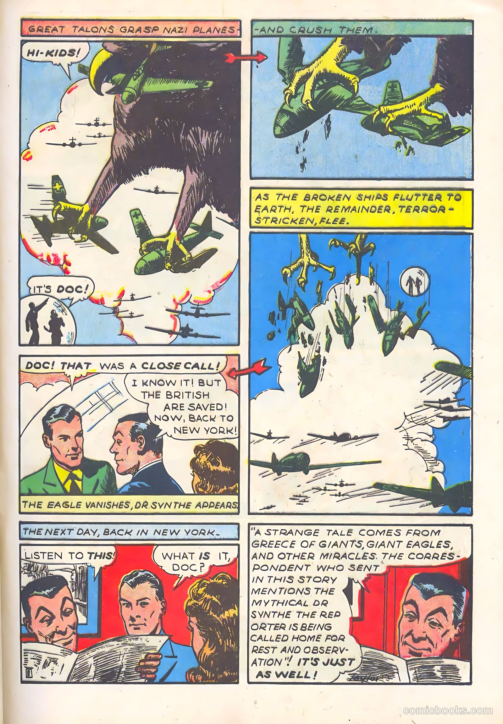 Stars and Stripes Comics #5 (1941) — page 58 of 69