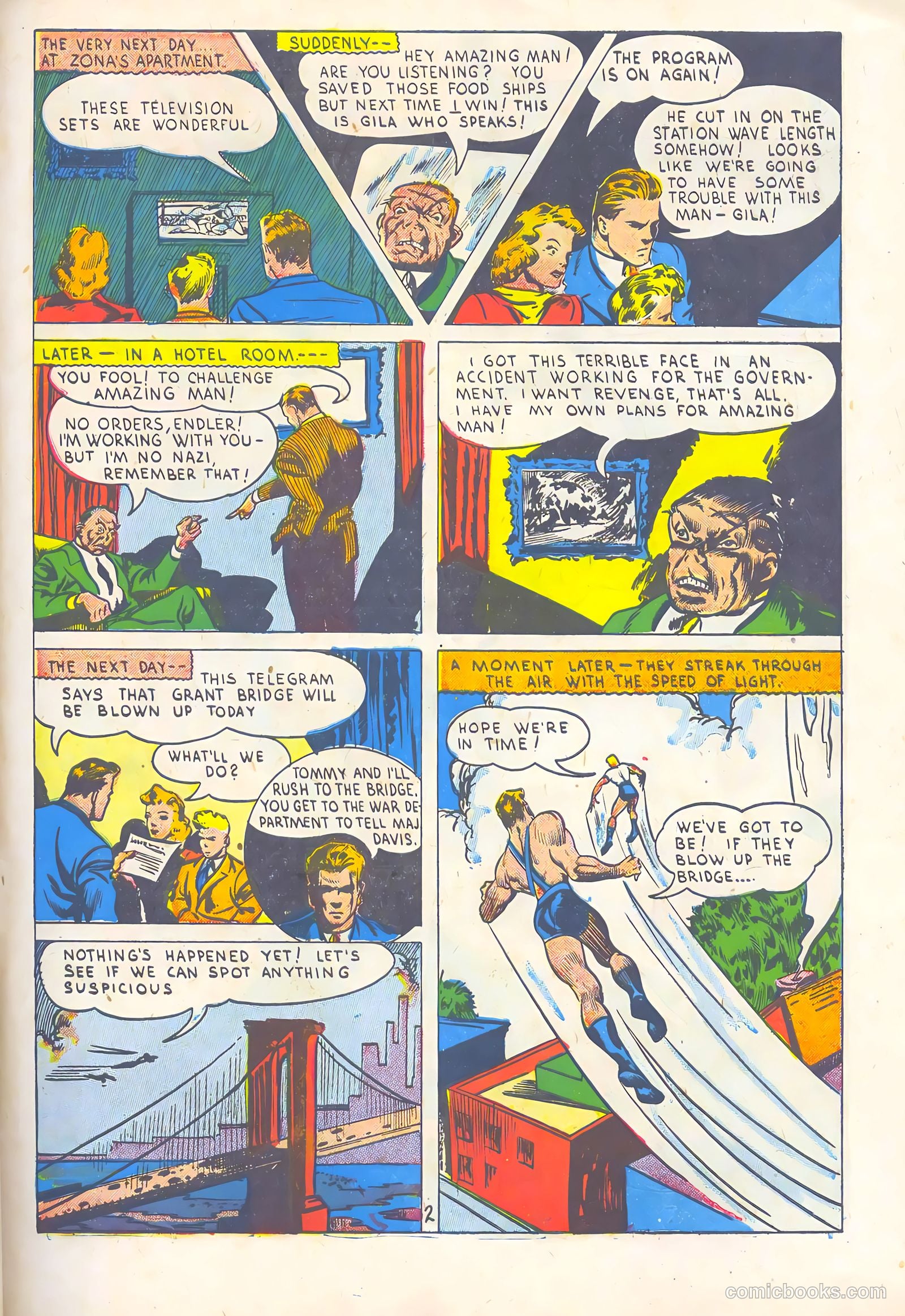 Stars and Stripes Comics #5 (1941) — page 60 of 69