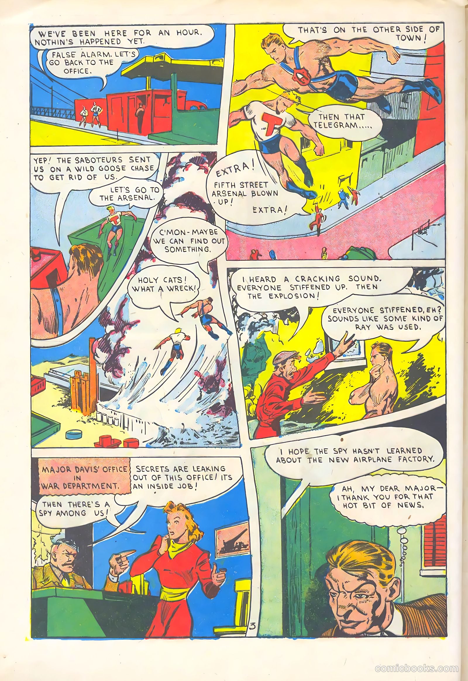 Stars and Stripes Comics #5 (1941) — page 61 of 69