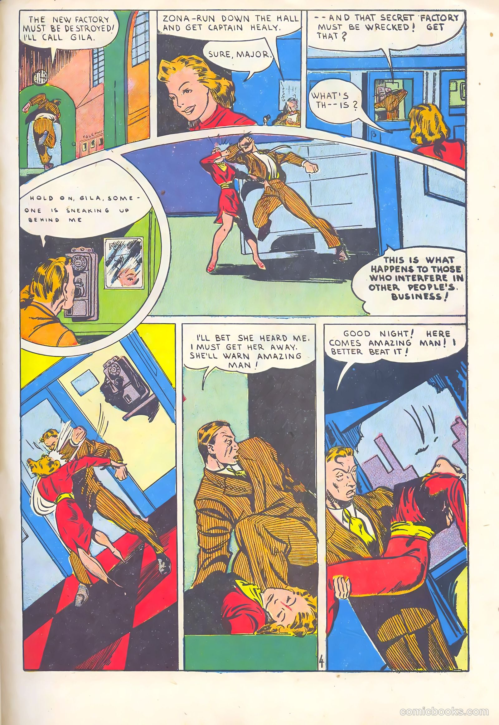 Stars and Stripes Comics #5 (1941) — page 62 of 69