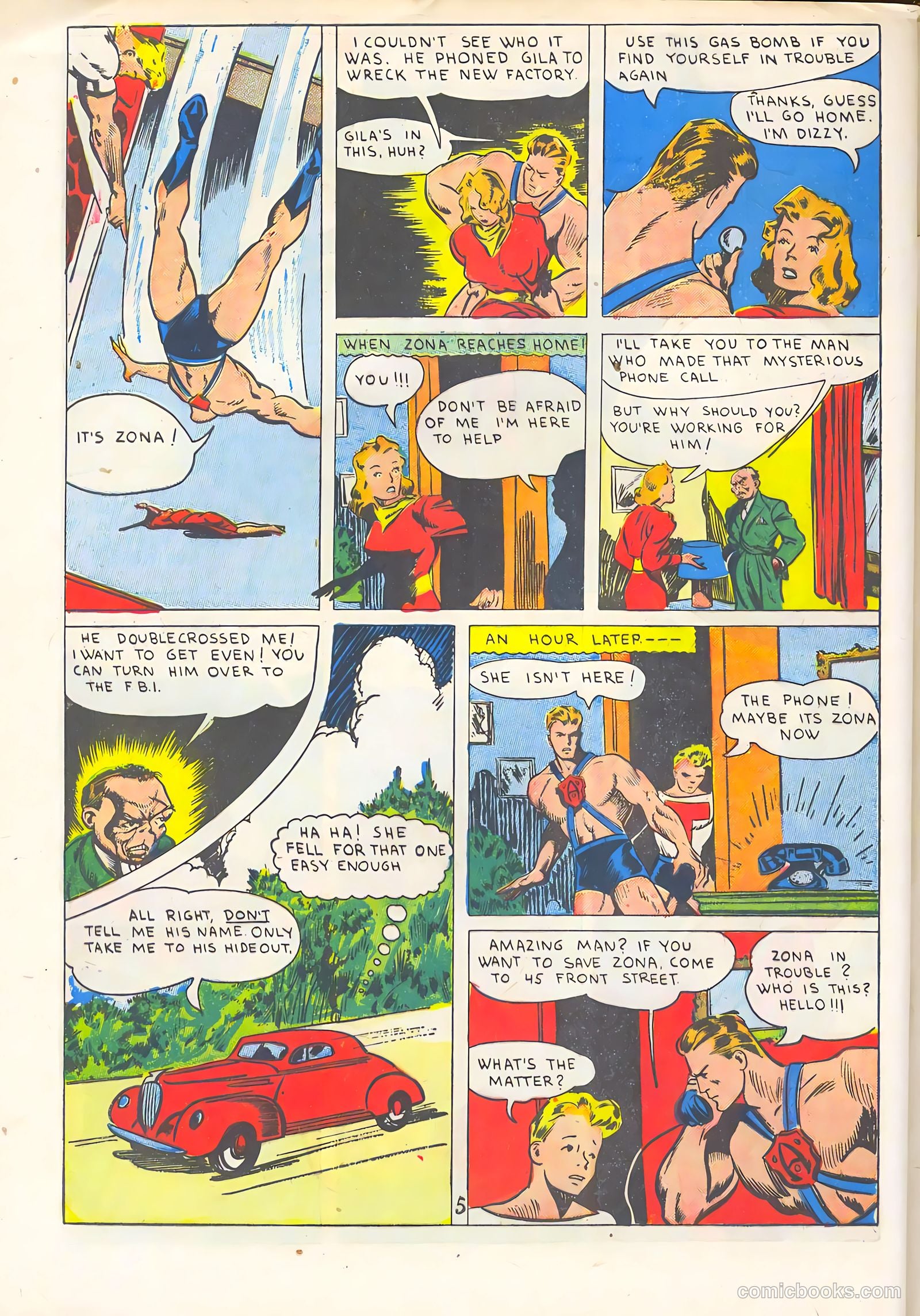 Stars and Stripes Comics #5 (1941) — page 63 of 69