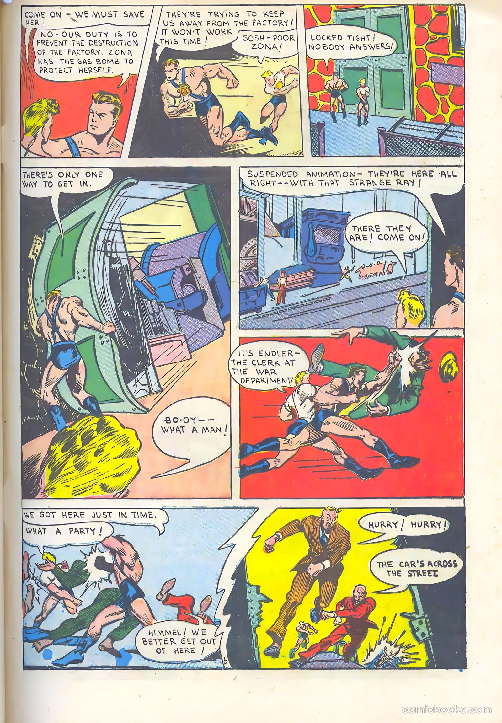 Stars and Stripes Comics #5 (1941) — page 64 of 69
