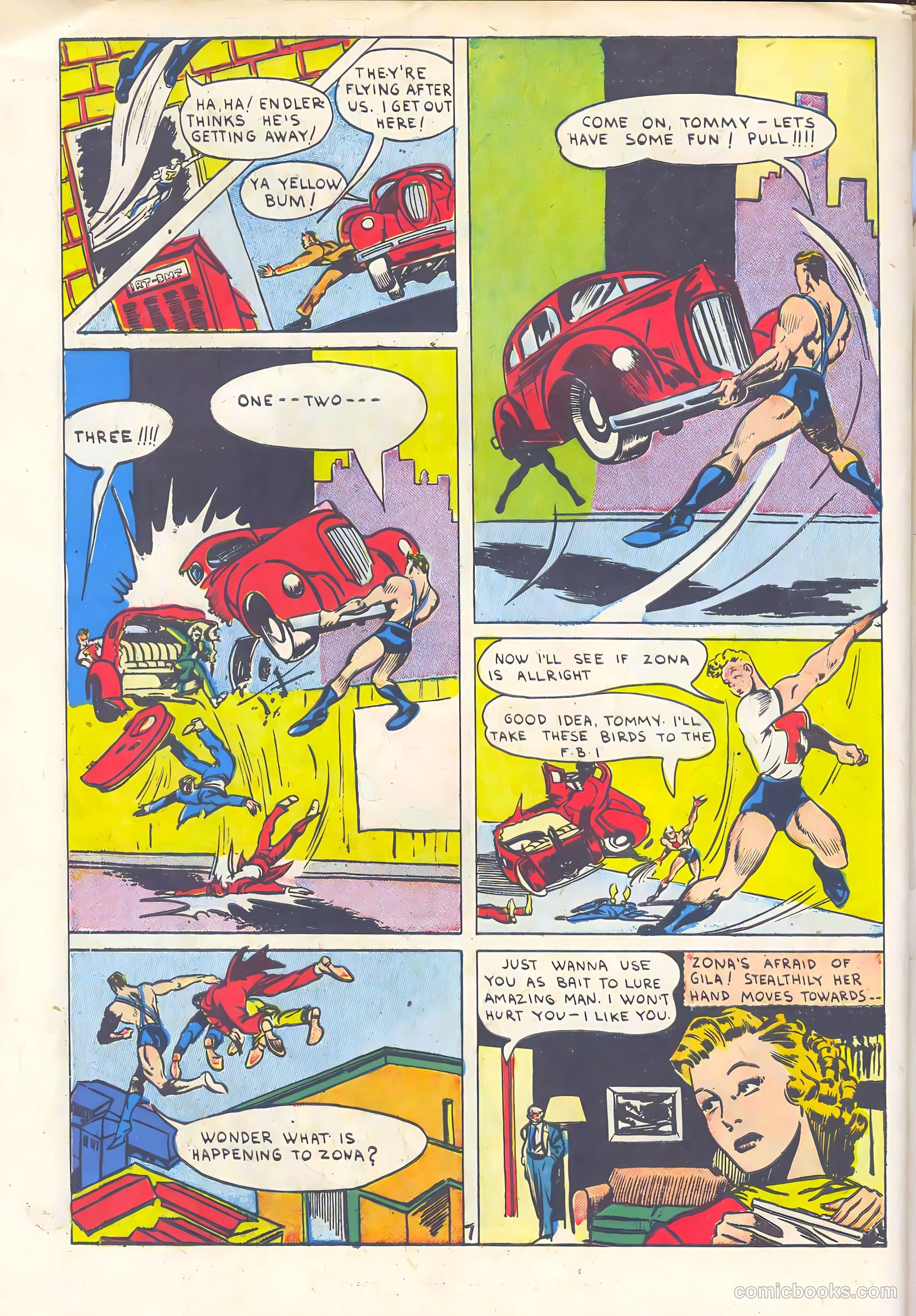 Stars and Stripes Comics #5 (1941) — page 65 of 69