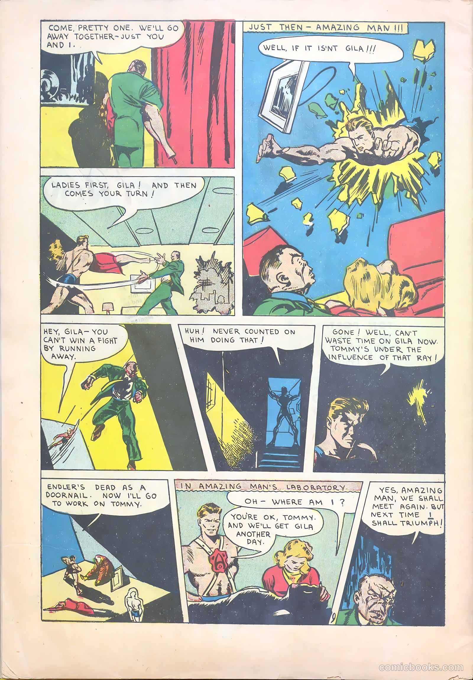 Stars and Stripes Comics #5 (1941) — page 67 of 69