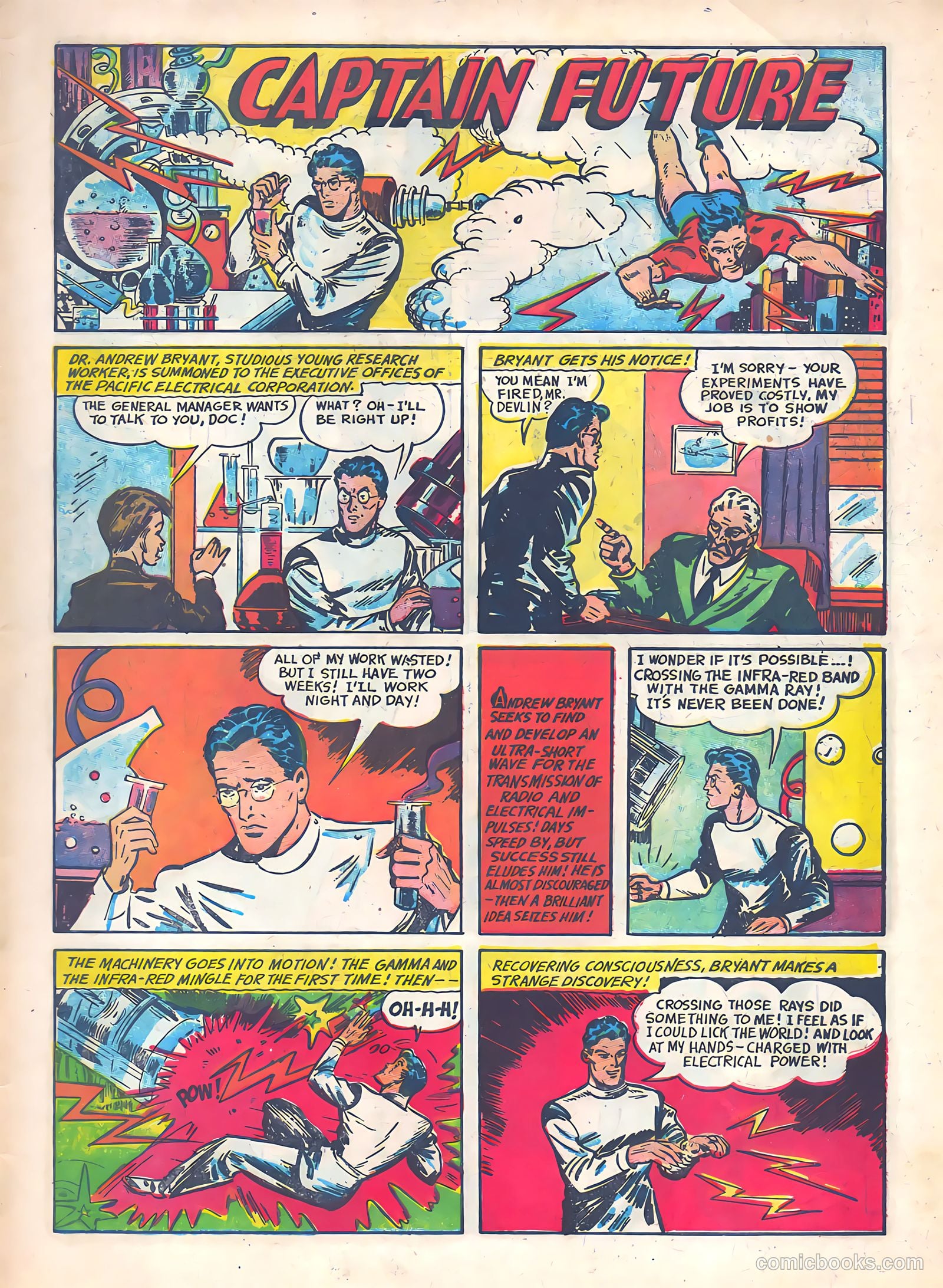 Startling Comics #1 (1940) — page 3 of 68