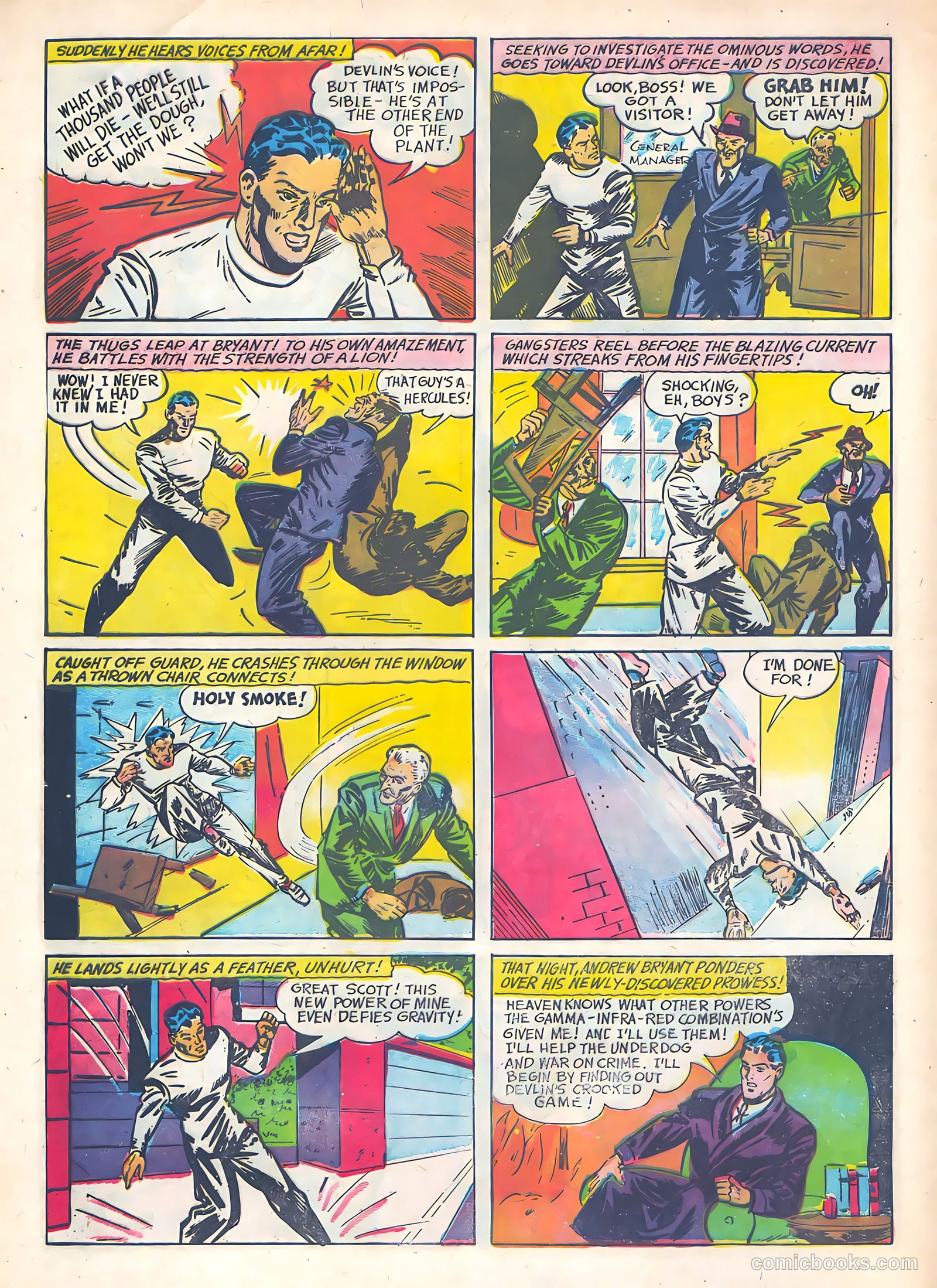 Startling Comics #1 (1940) — page 4 of 68