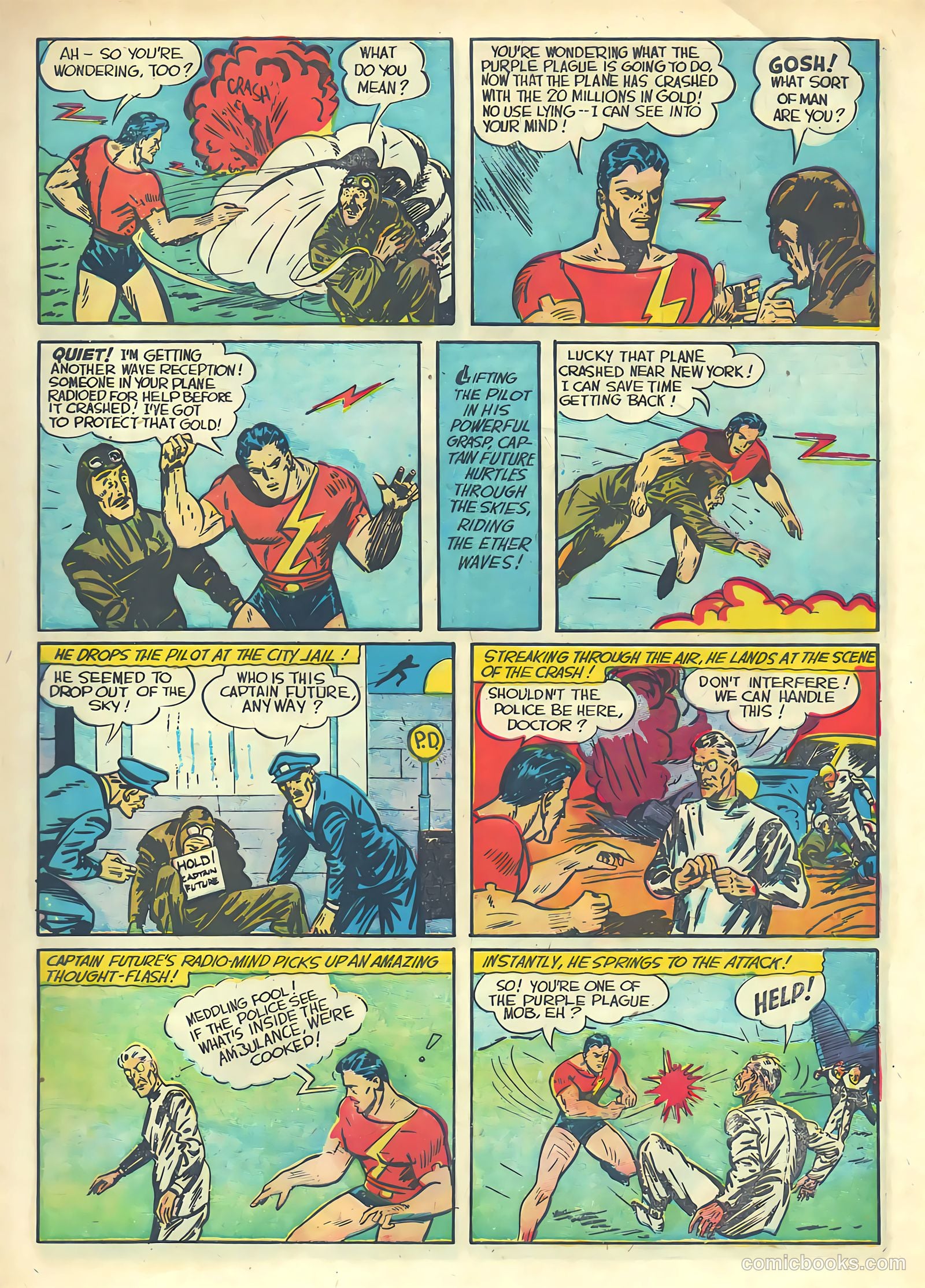 Startling Comics #1 (1940) — page 9 of 68