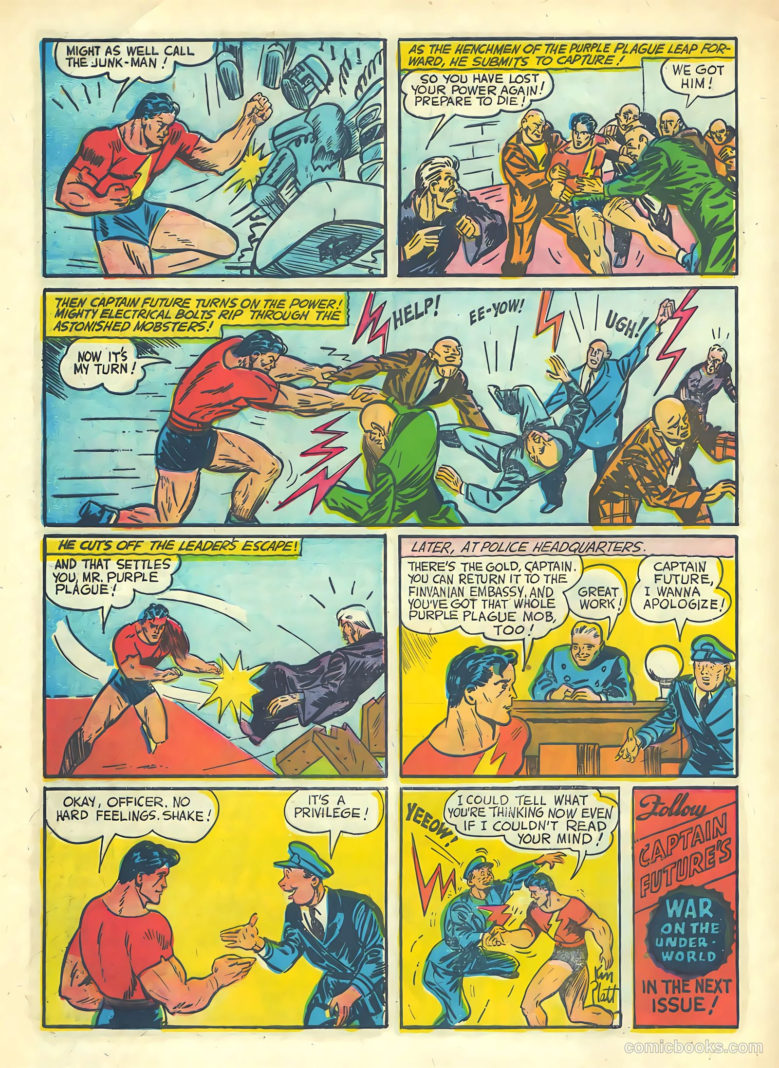Startling Comics #1 (1940) — page 12 of 68