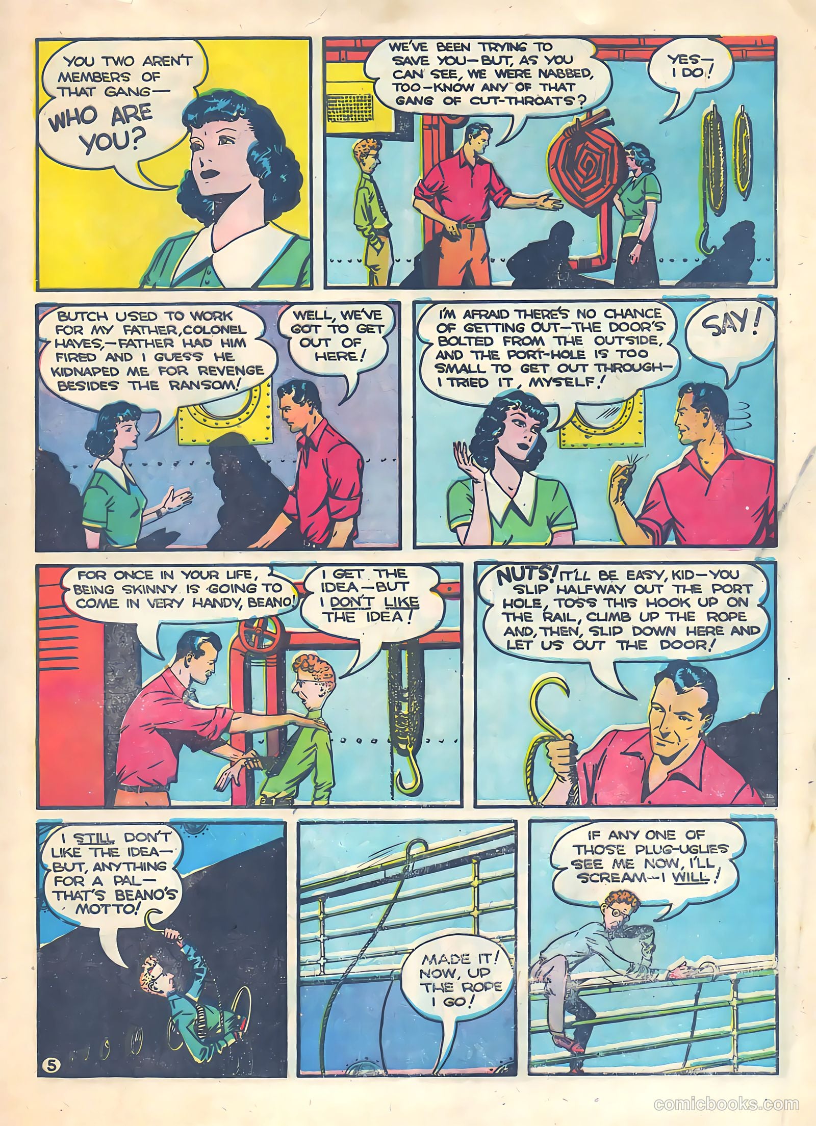 Startling Comics #1 (1940) — page 65 of 68