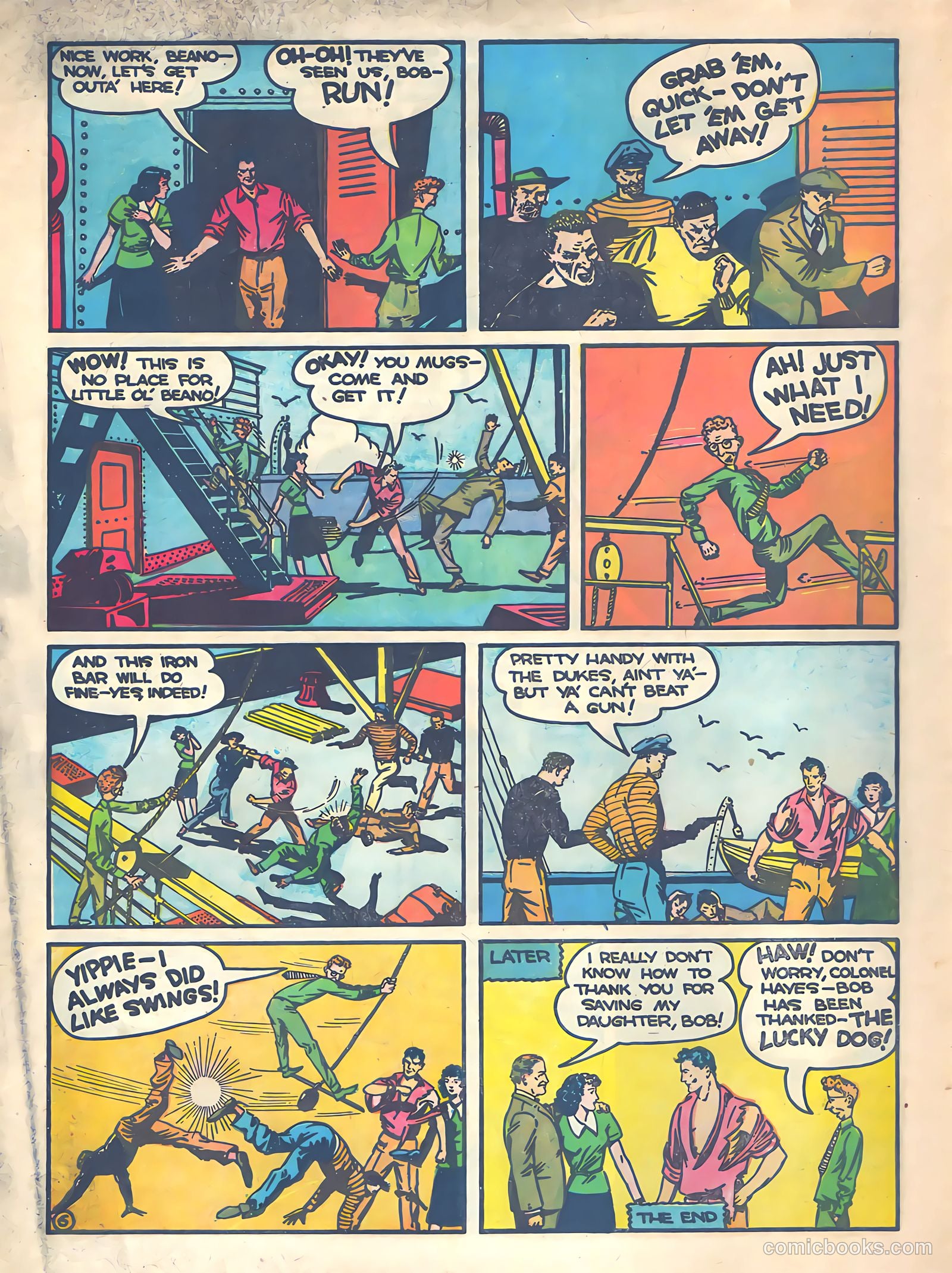 Startling Comics #1 (1940) — page 66 of 68