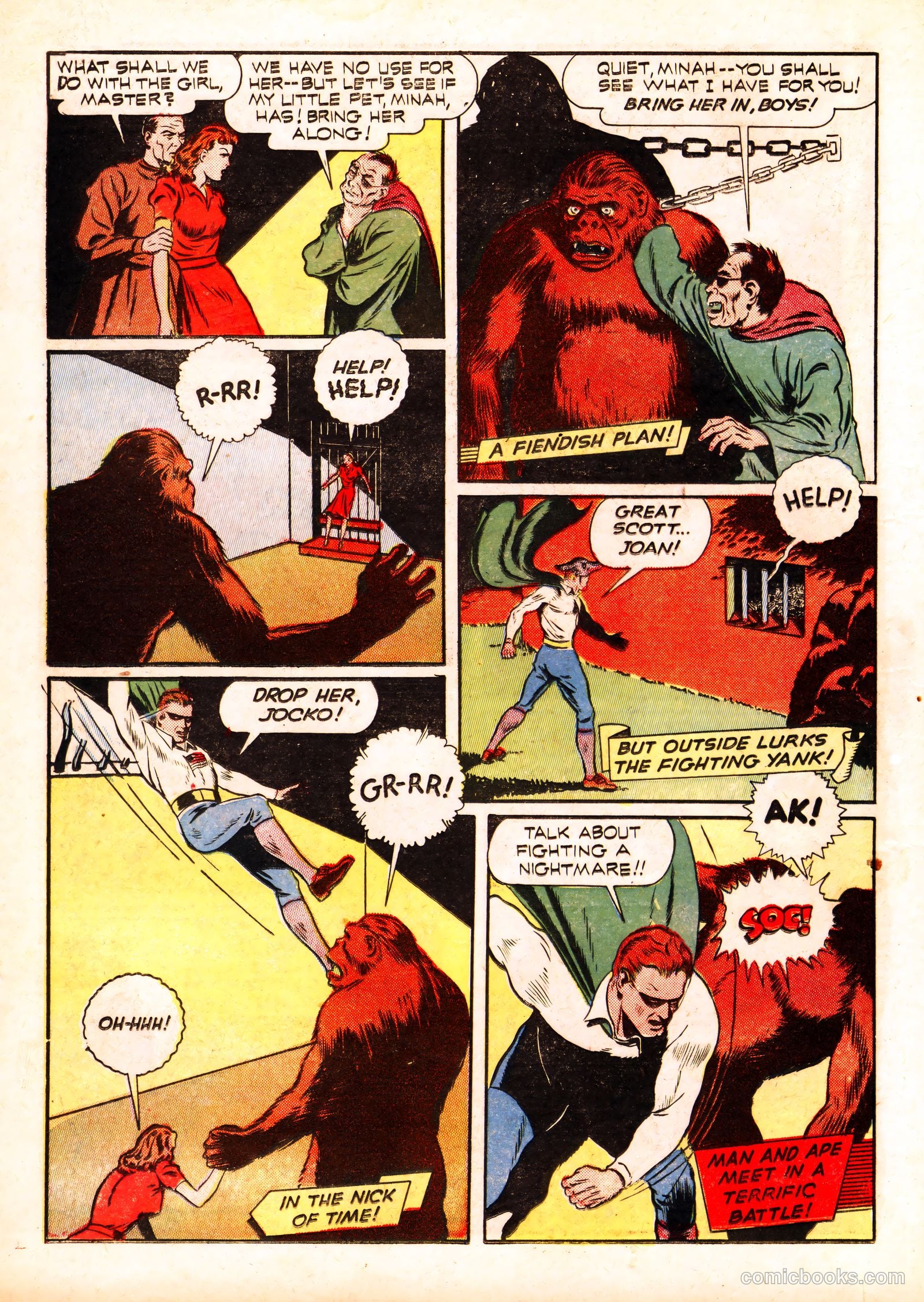 Startling Comics #1 (13) (1942) — page 22 of 68
